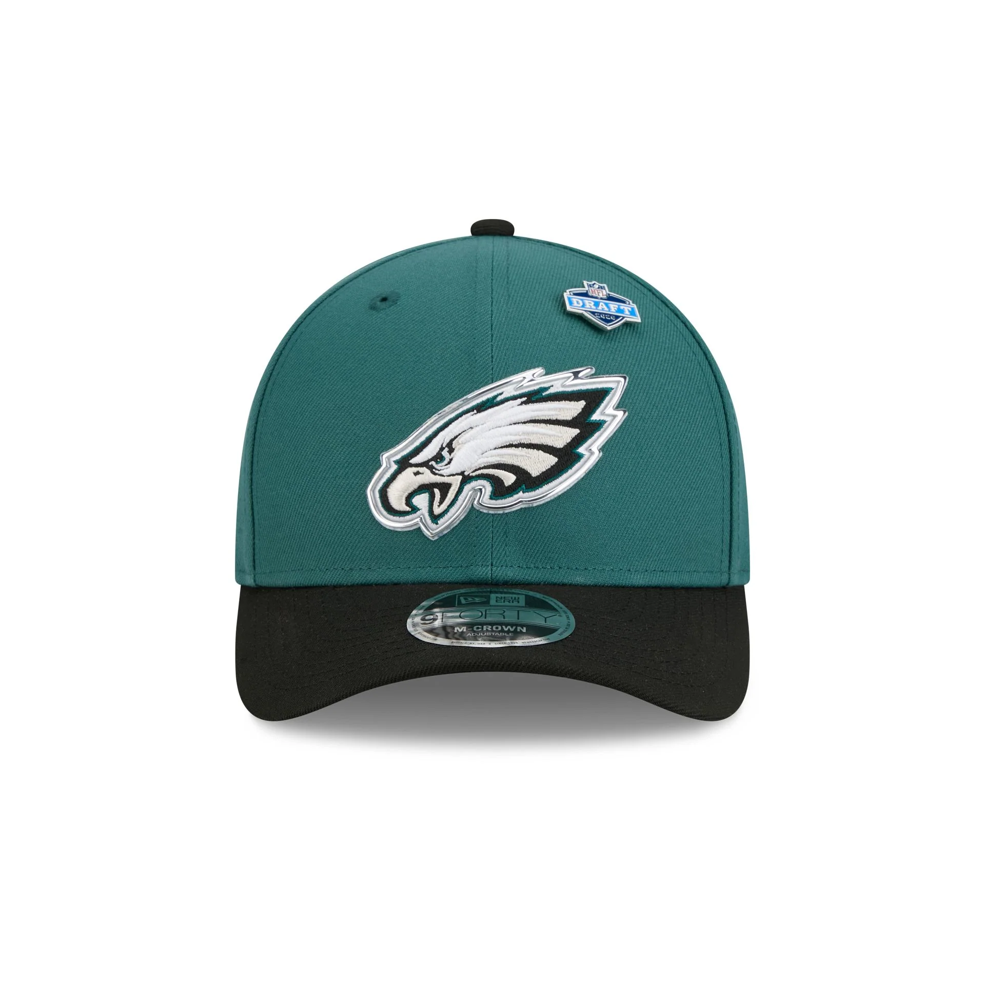 Philadelphia Eagles 2026 Draft 9FORTY M-Crown Snapback Hat - Image 2