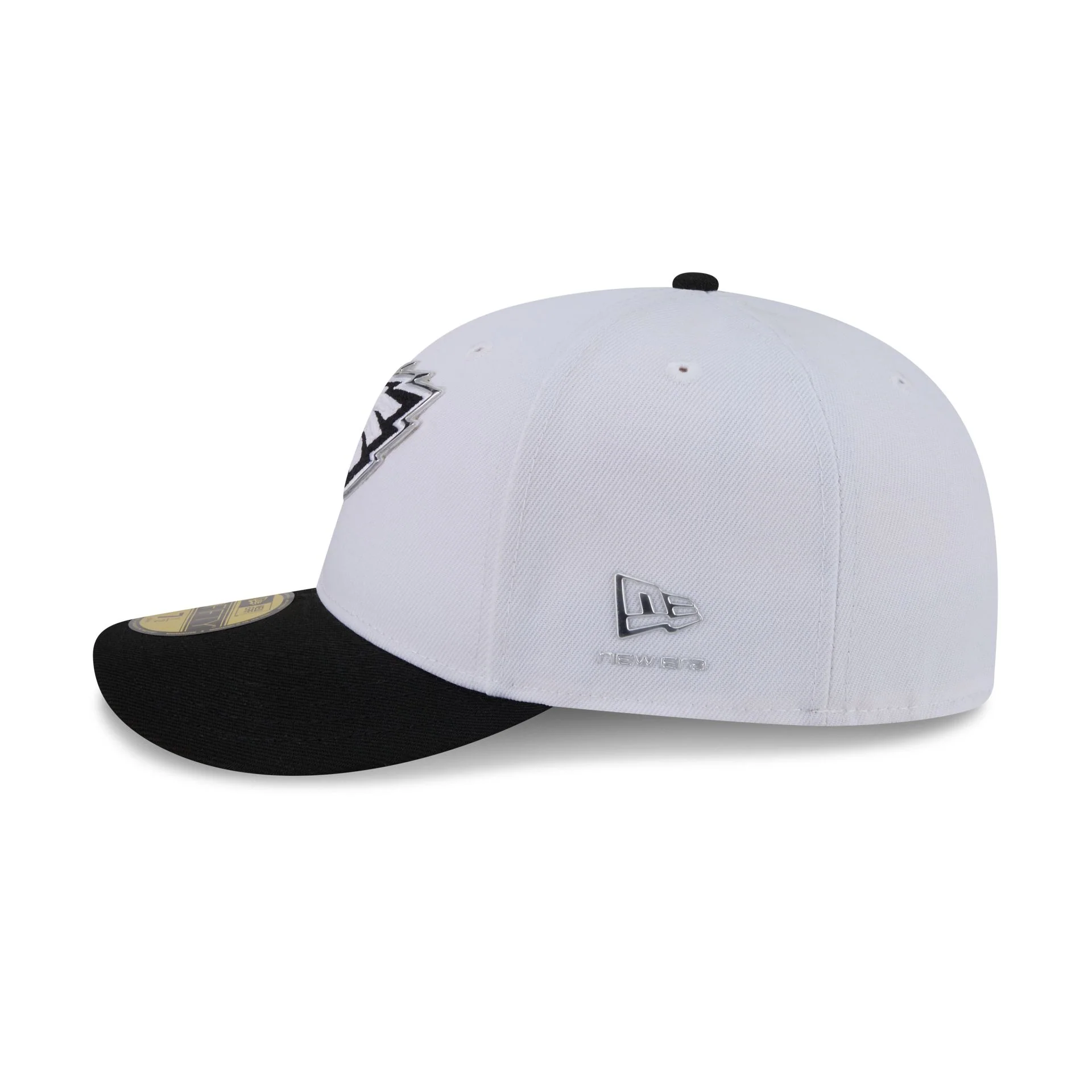 Philadelphia Eagles 2026 Draft Black and White 59FIFTY Fitted Hat - Image 4