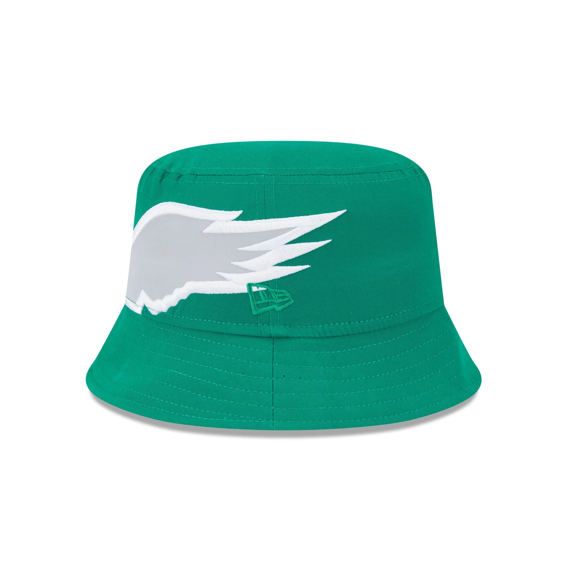 Philadelphia Eagles Historic Helmet Bucket Hat - Image 4