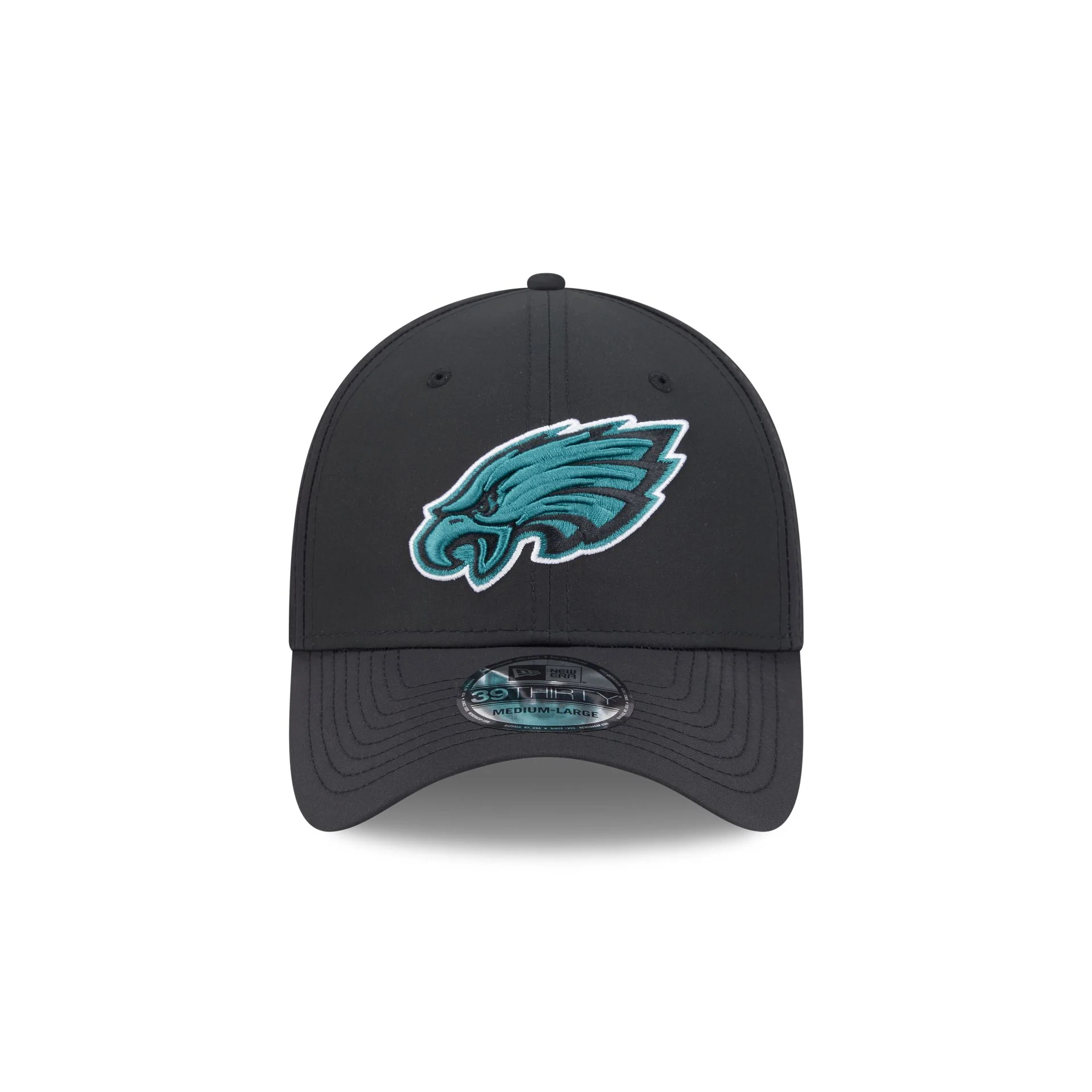 Philadelphia Eagles Night 39THIRTY Stretch Fit Hat - Image 2