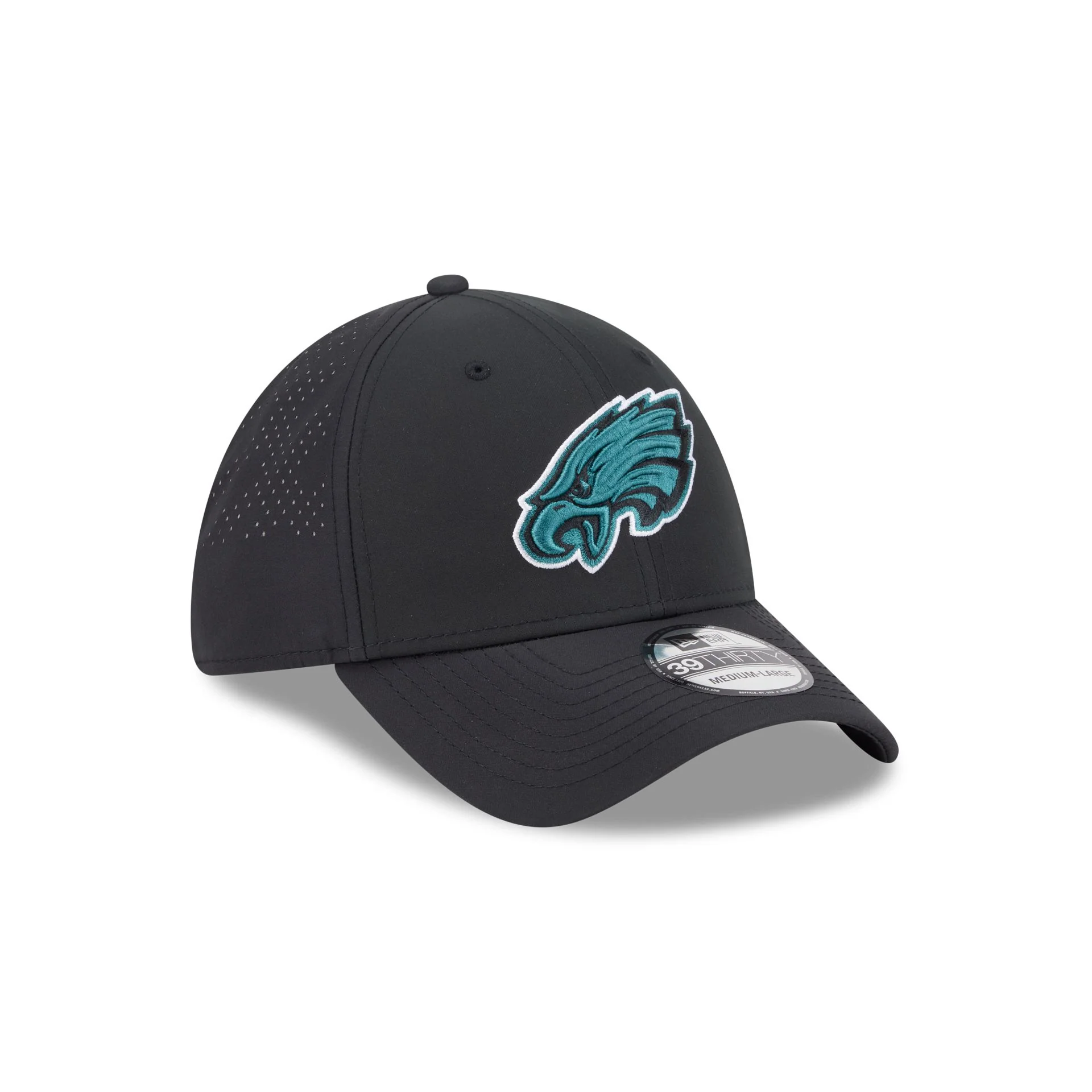 Philadelphia Eagles Night 39THIRTY Stretch Fit Hat - Image 3