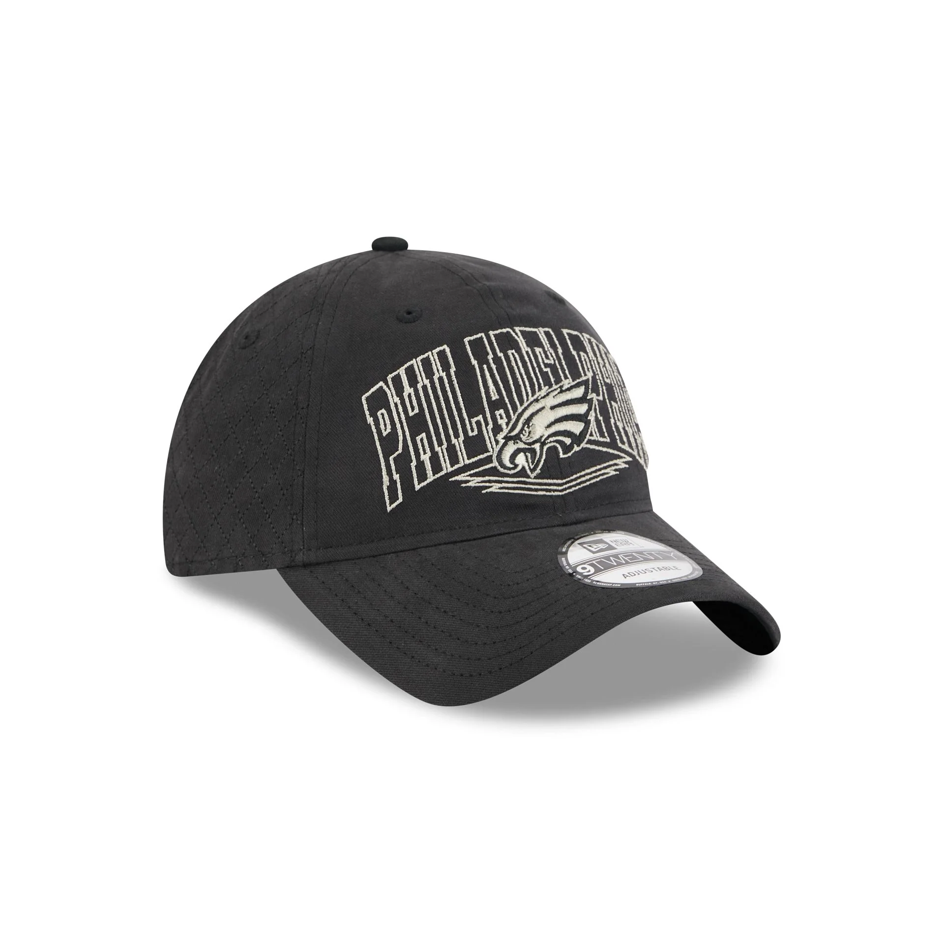 Philadelphia Eagles Quilted Wordmark 9TWENTY Adjustable Hat - Image 3