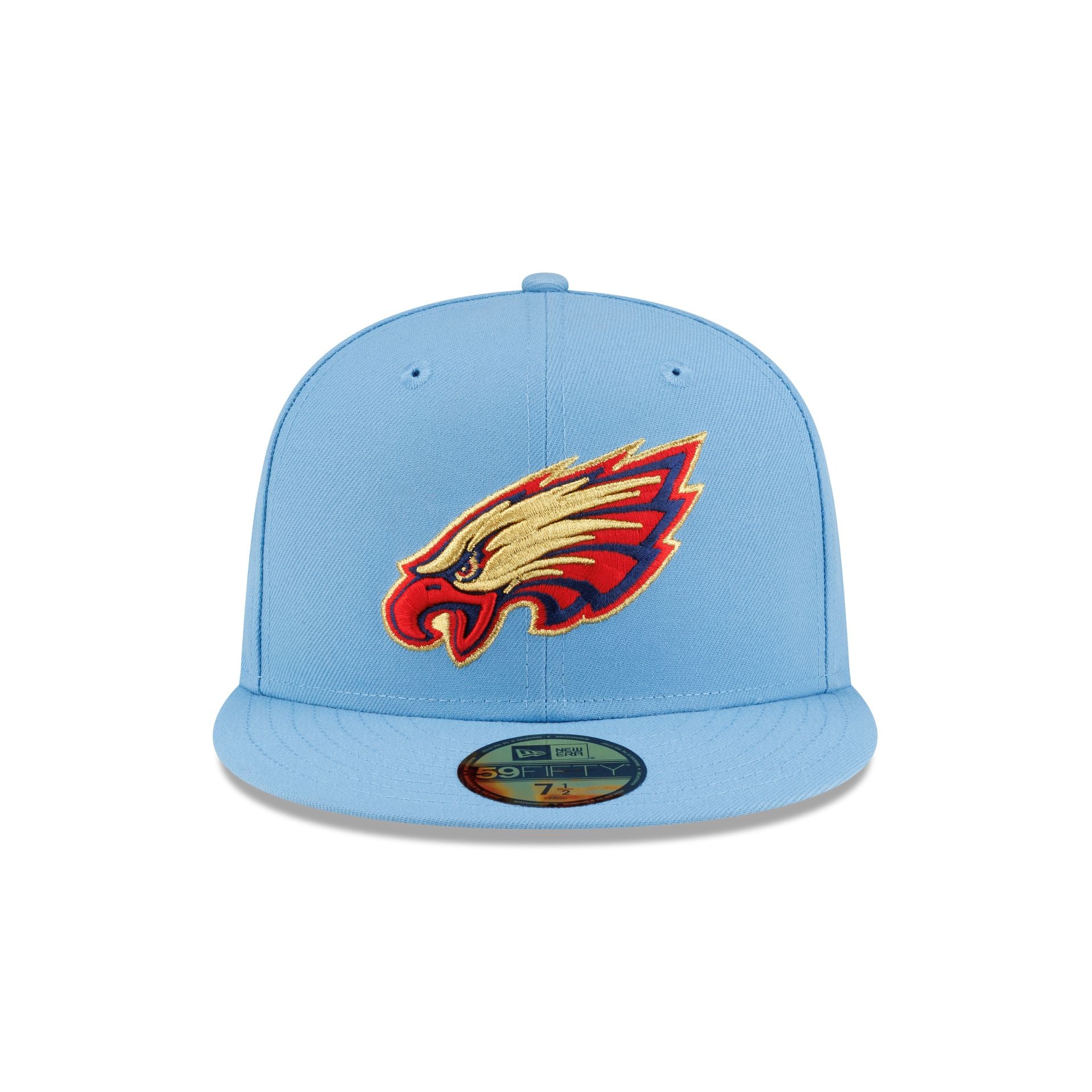 Philadelphia Eagles Red, White & Blue 59FIFTY Fitted Hat - Image 2
