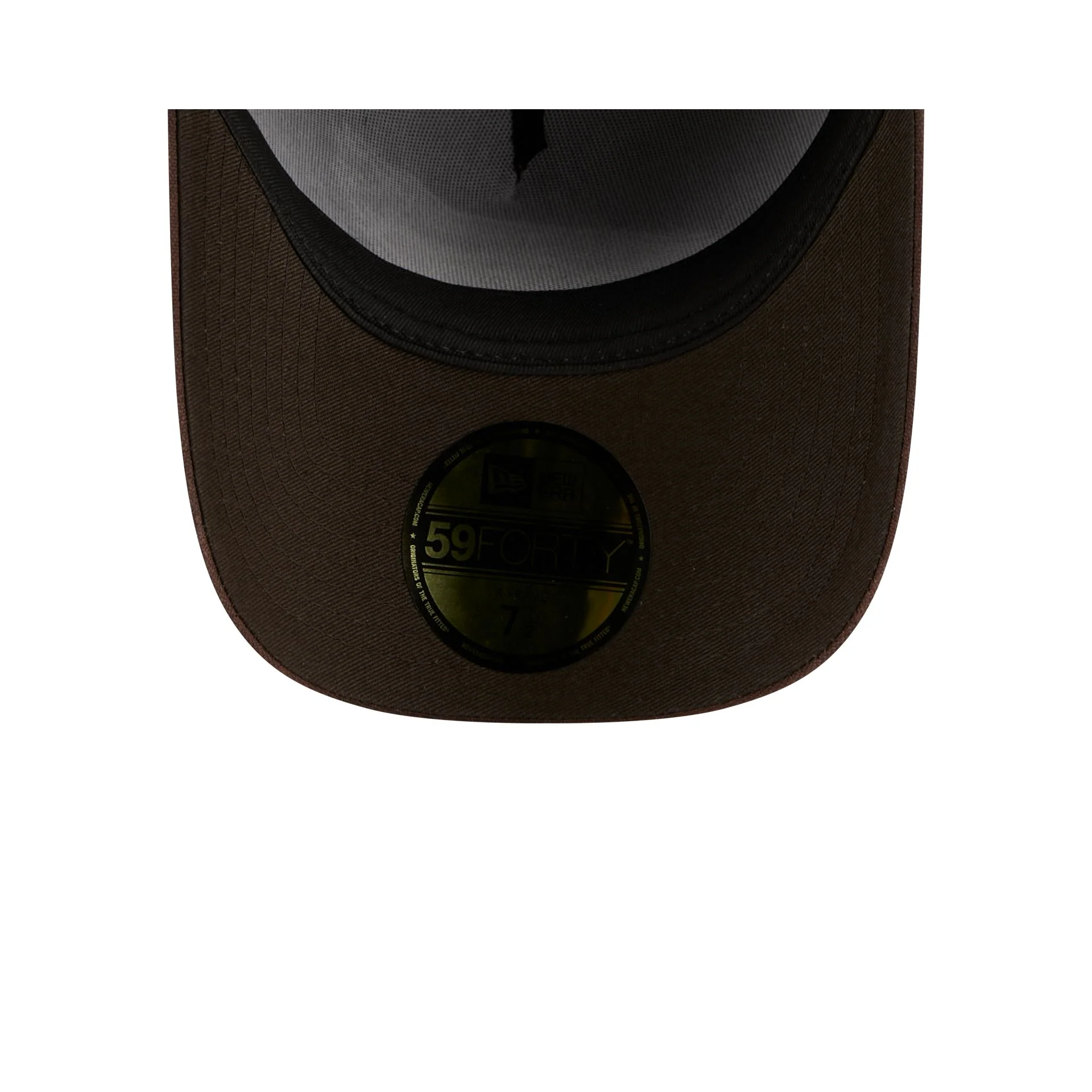 Philadelphia Eagles Waxed Canvas Brown 59FORTY A-Frame Fitted Hat - Image 7