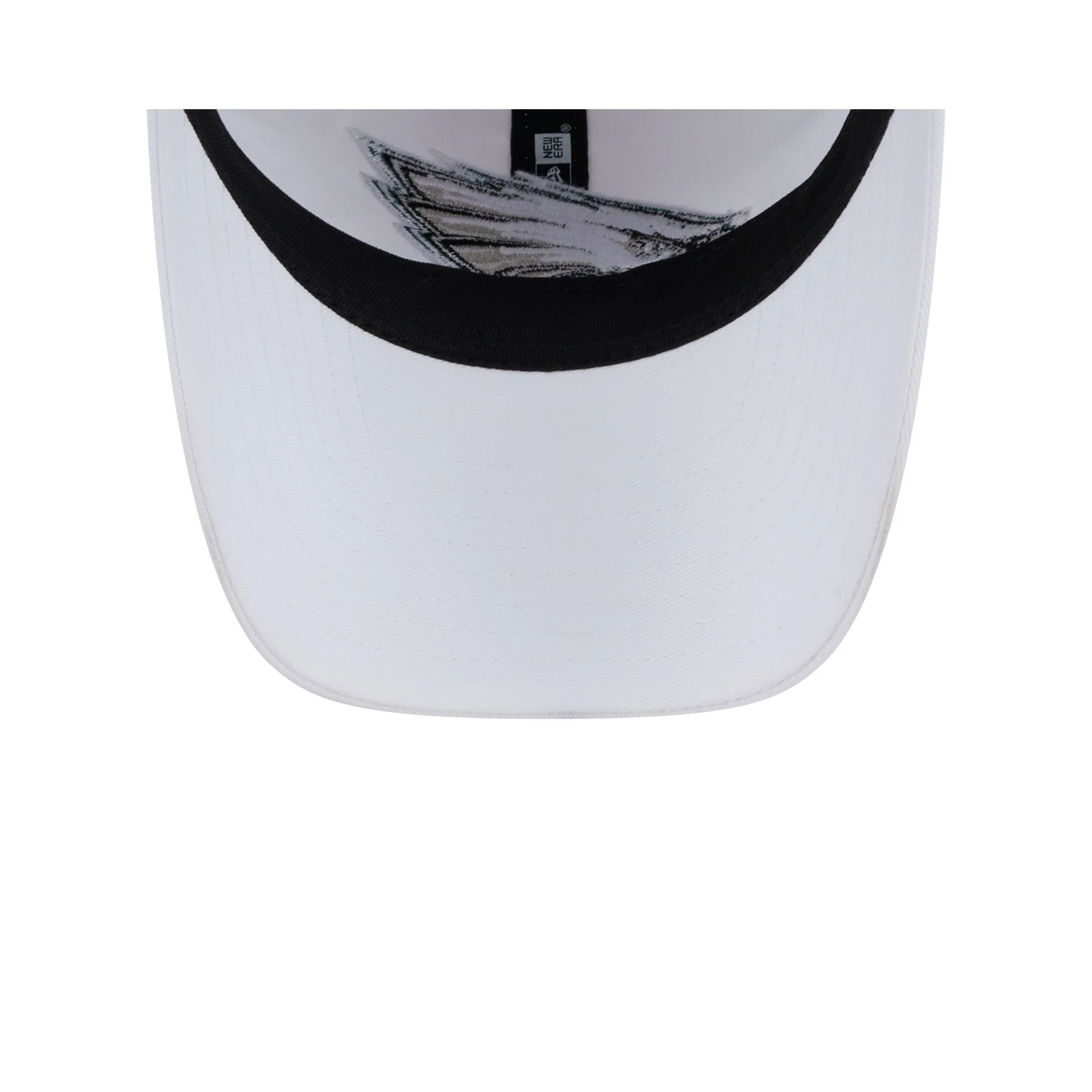 Philadelphia Eagles White 9TWENTY Adjustable Hat - Image 7
