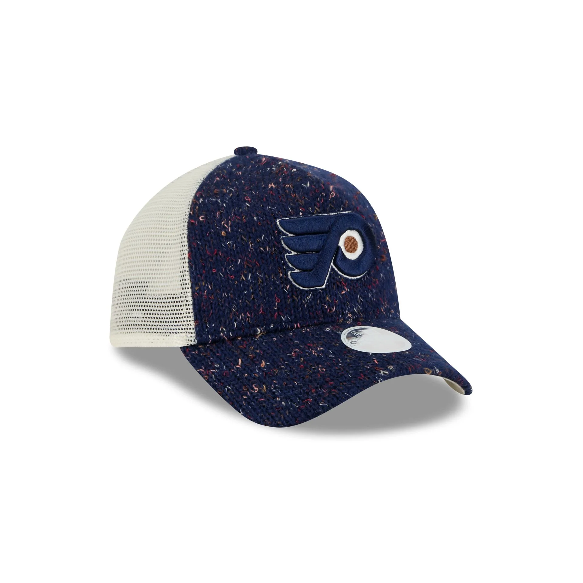 Philadelphia Flyers Knit Women's 9FORTY A-Frame Trucker Hat - Image 3