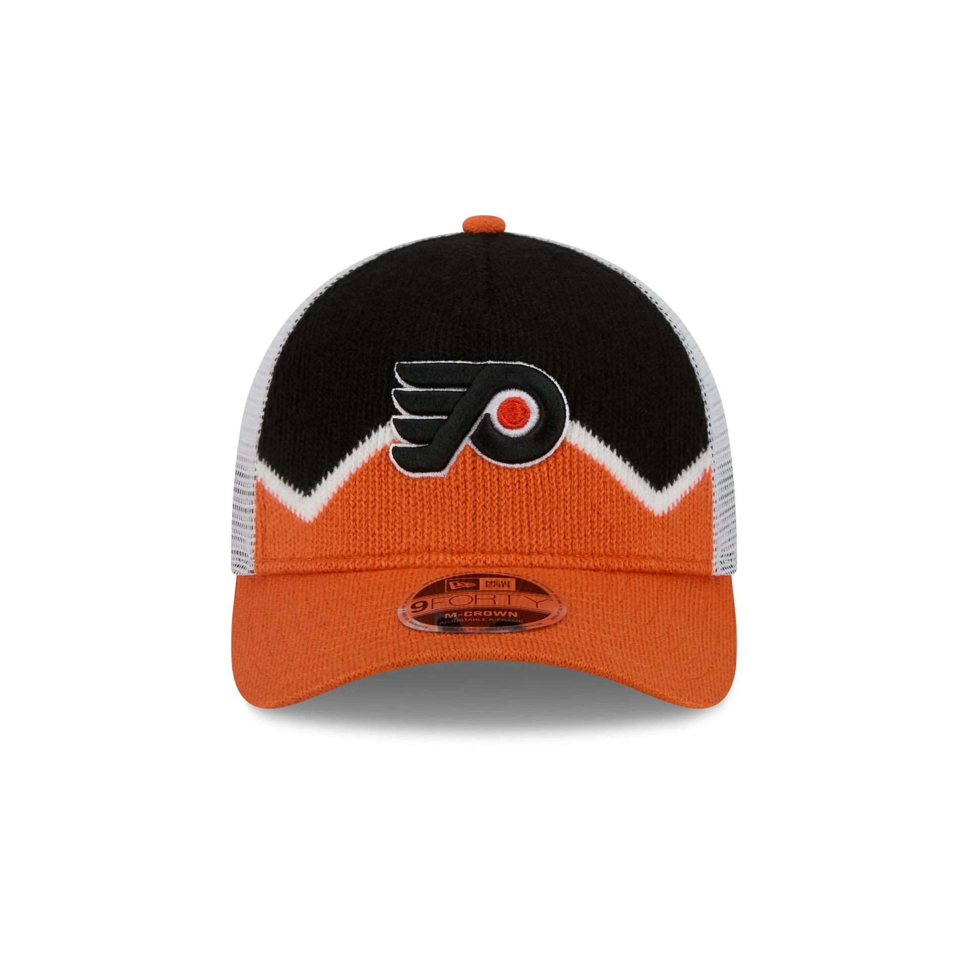 Philadelphia Flyers Sock 9FORTY M-Crown A-Frame Trucker Hat - Image 2