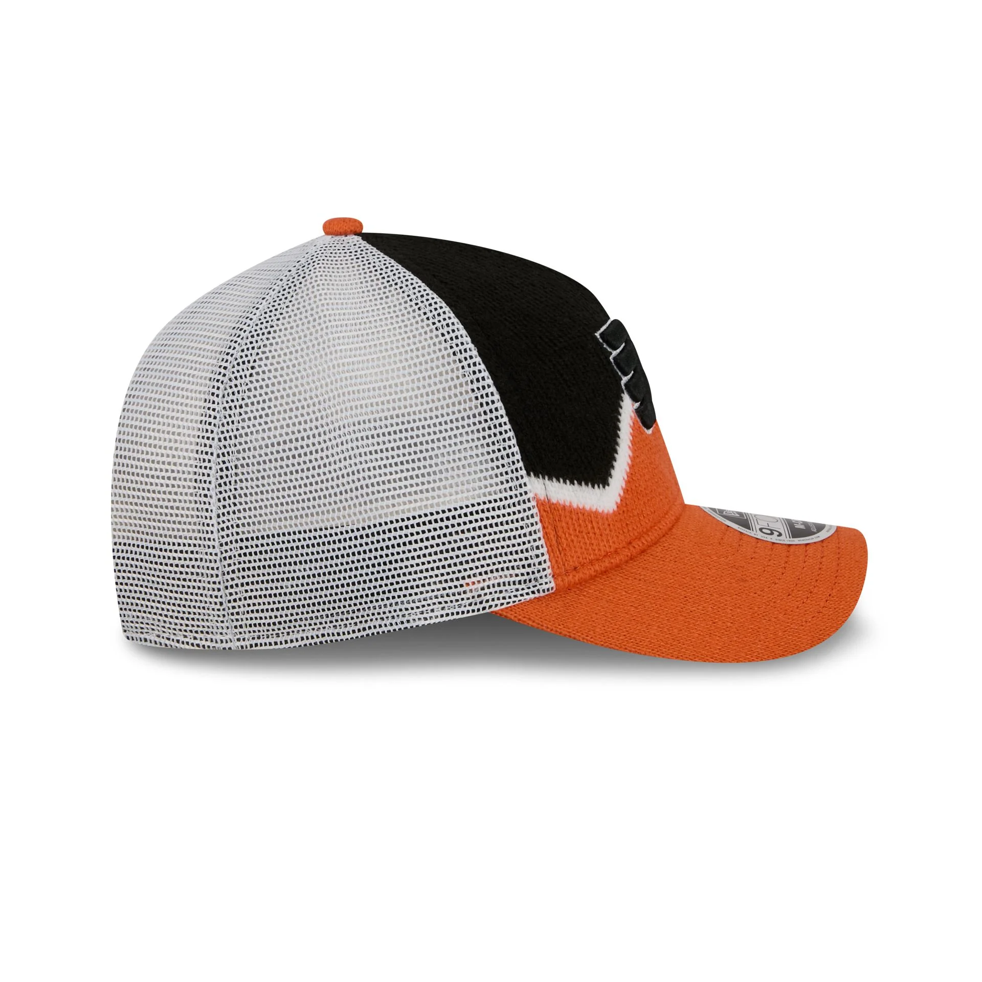 Philadelphia Flyers Sock 9FORTY M-Crown A-Frame Trucker Hat - Image 5