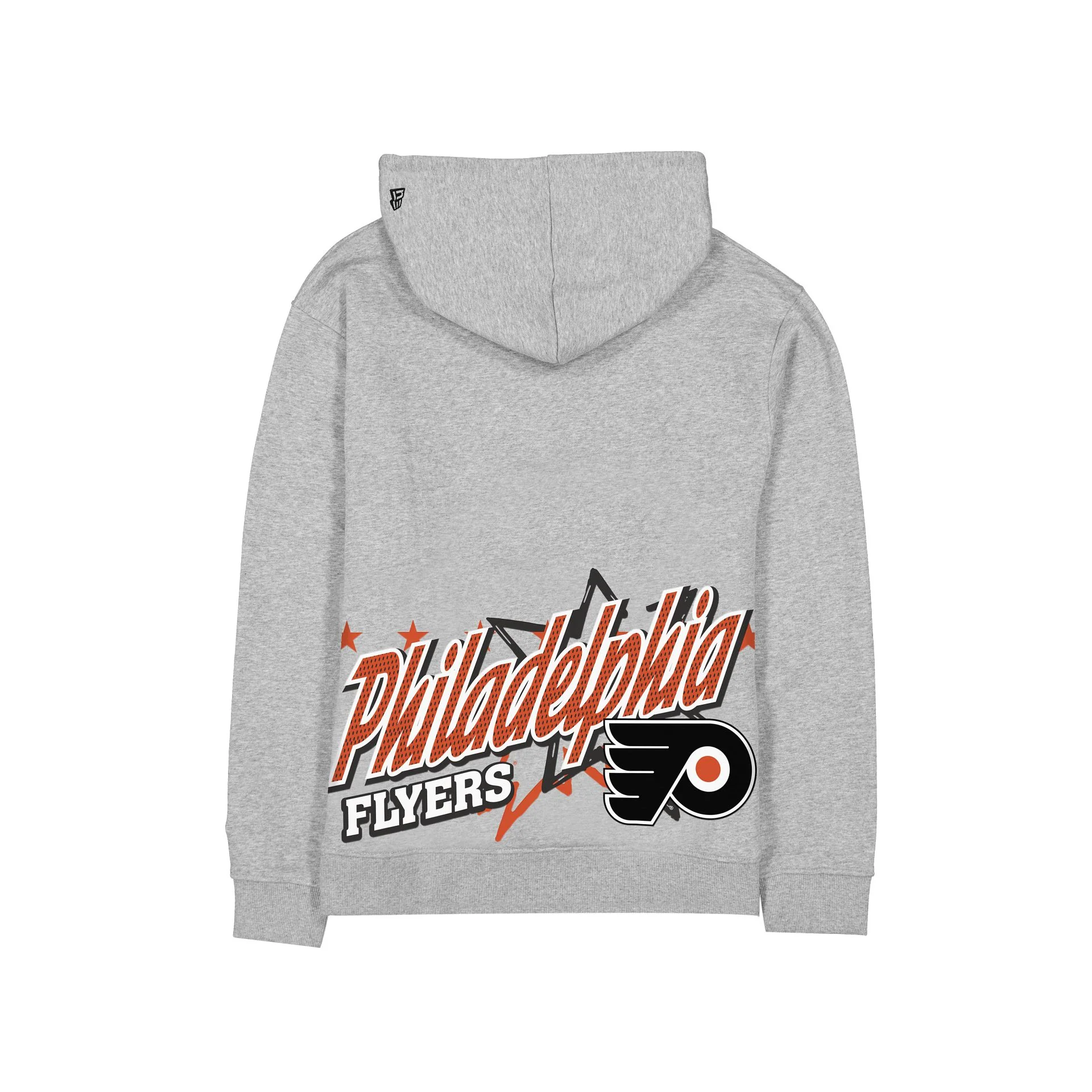 Philadelphia Flyers Sport Classics Heather Gray Hoodie - Image 2
