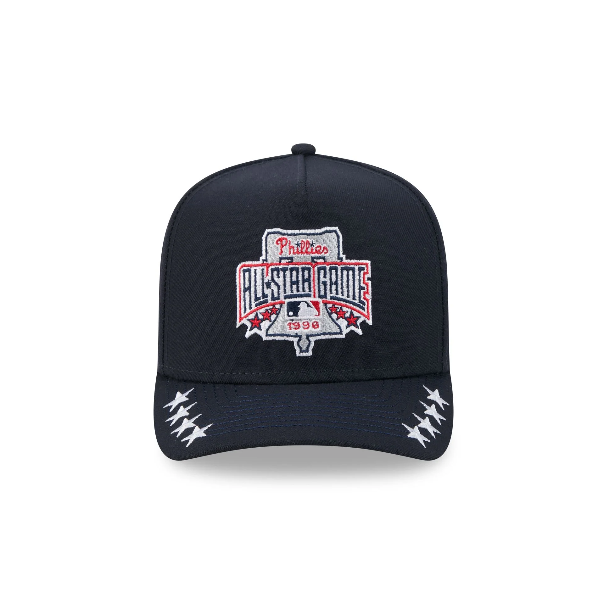 Philadelphia Phillies 1996 All-Star Game Navy 59FIFTY A-Frame Fitted Hat - Image 2