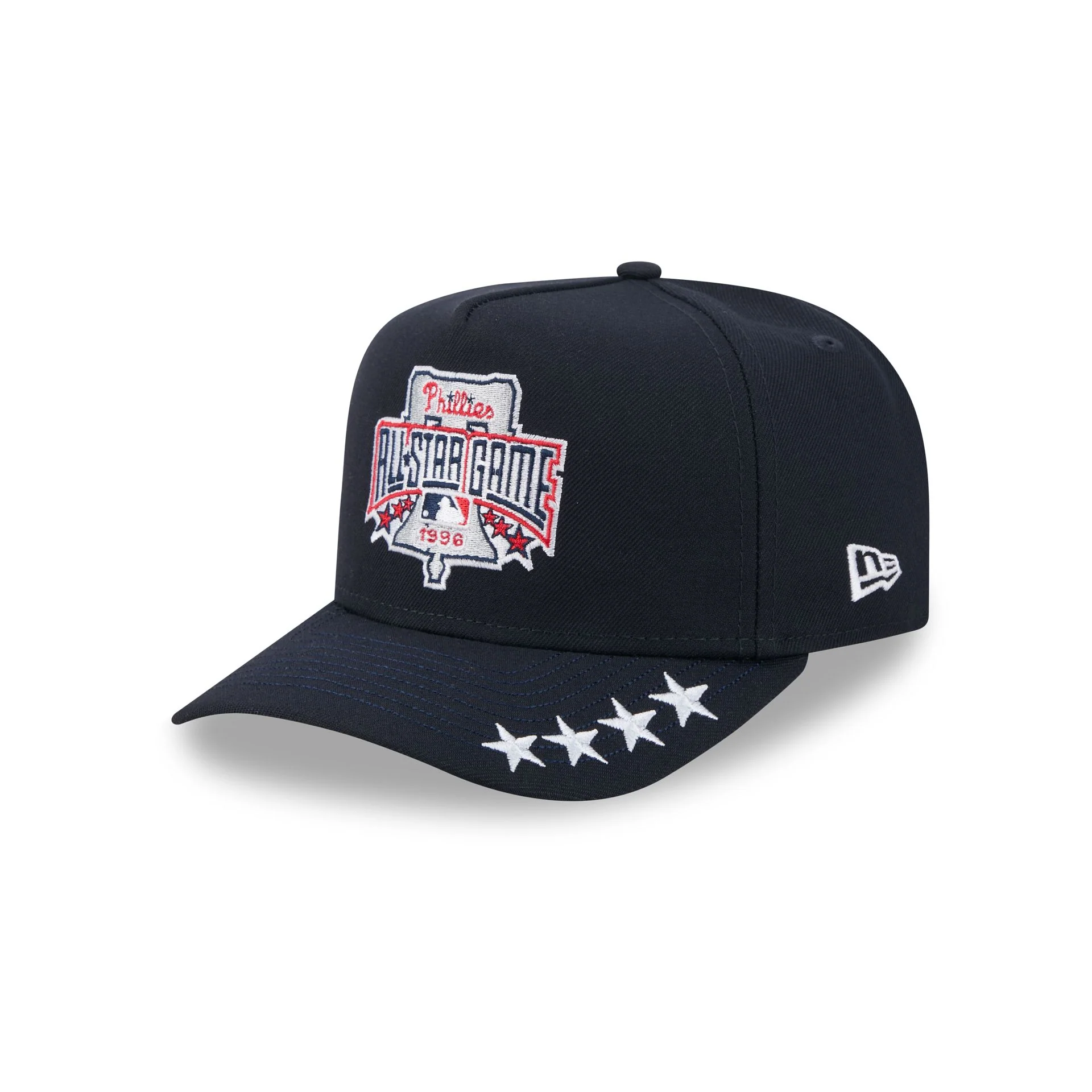 Philadelphia Phillies 1996 All-Star Game Navy 59FIFTY A-Frame Fitted Hat - Image 3