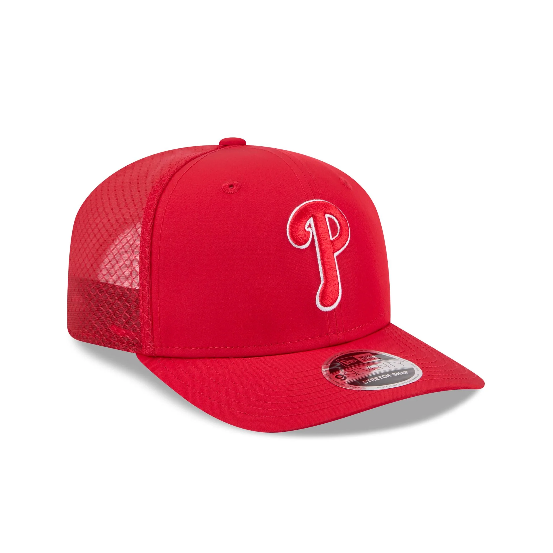 Philadelphia Phillies 2026 Batting Practice Fan Pack 9SEVENTY Stretch-Snap Hat - Image 3