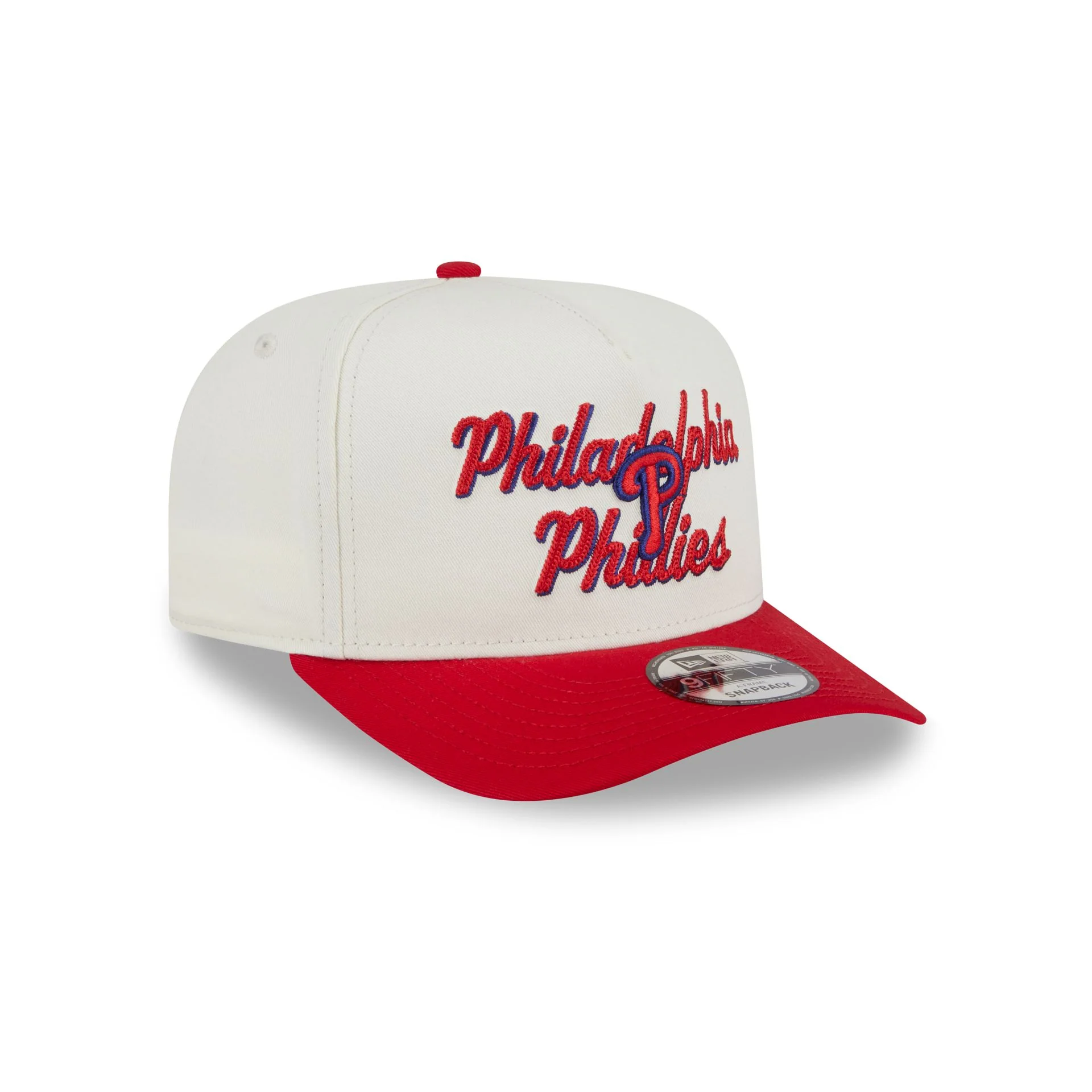 Philadelphia Phillies Chainstitch 9FIFTY A-Frame Snapback Hat - Image 3