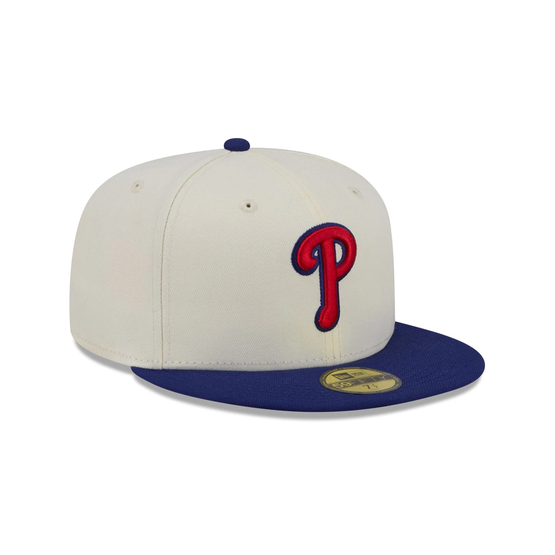 Philadelphia Phillies Chrome White Basic 59FIFTY Fitted Hat - Image 3