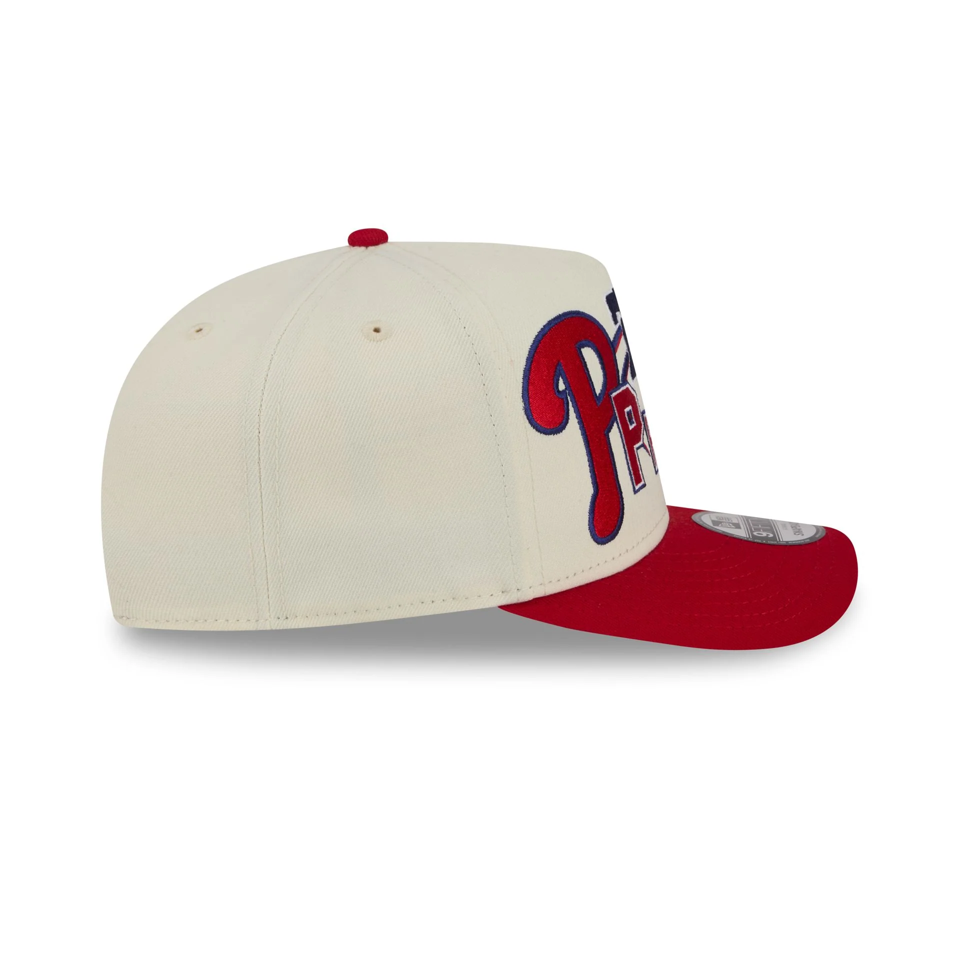 Philadelphia Phillies Chrome White Classic 9FIFTY A-Frame Snapback Hat - Image 5