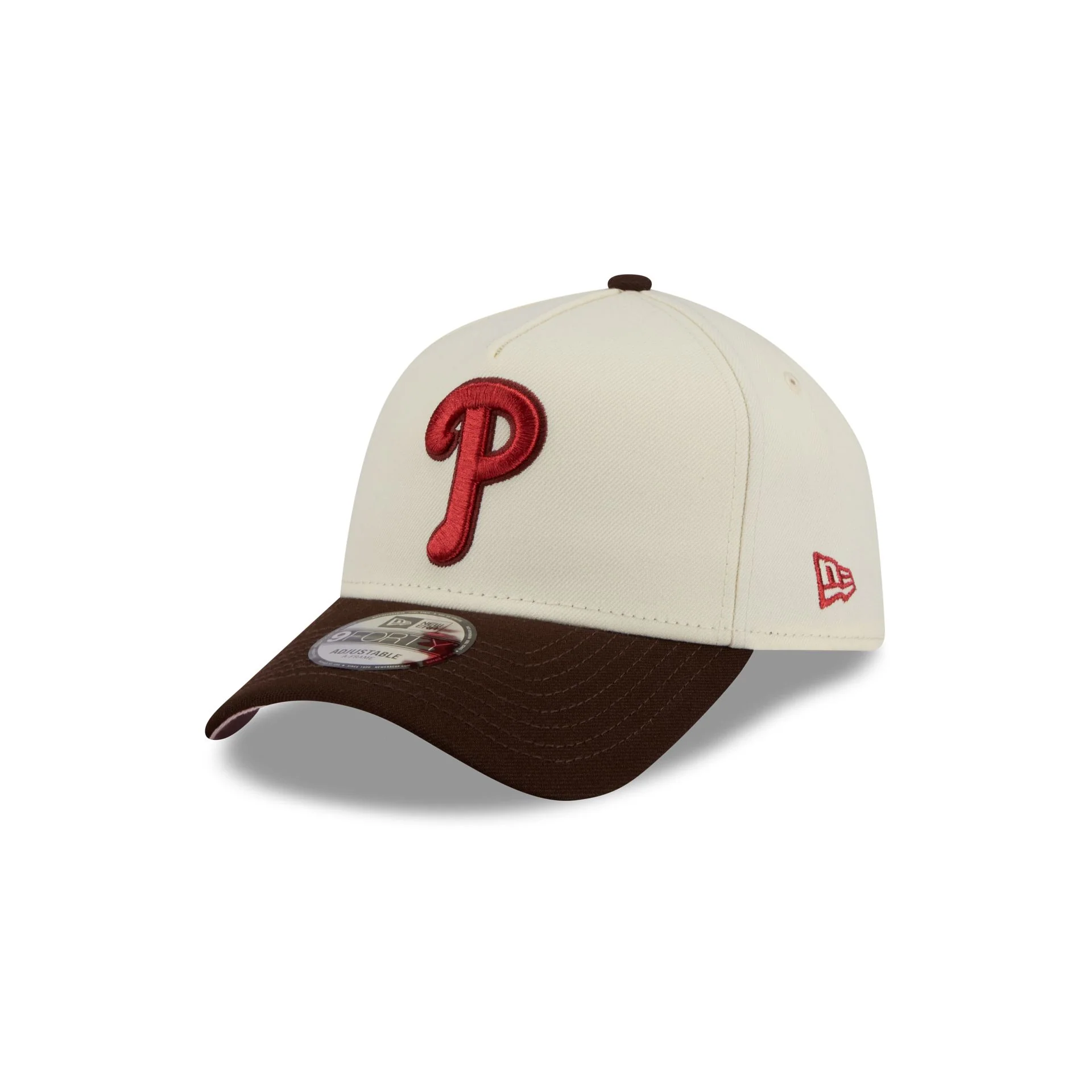 Philadelphia Phillies City Script 9FORTY A-Frame Snapback Hat - Image 3