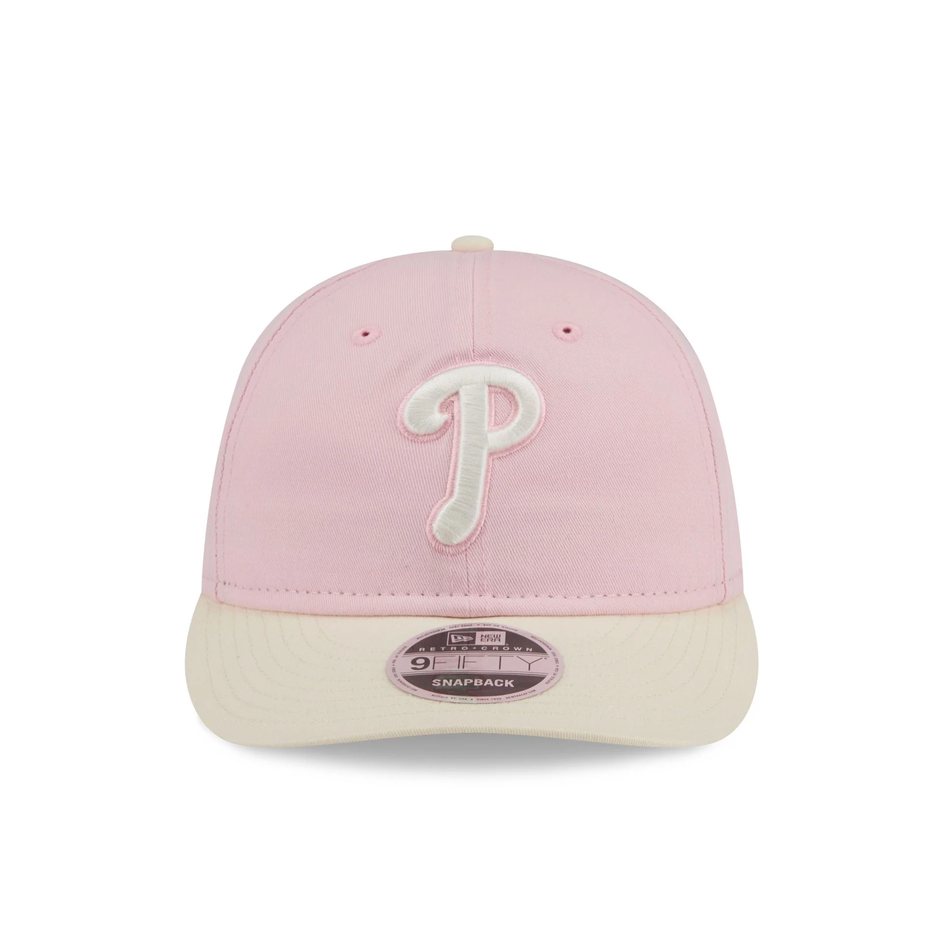 Philadelphia Phillies Light Pink Retro Crown 9FIFTY Snapback Hat - Image 2
