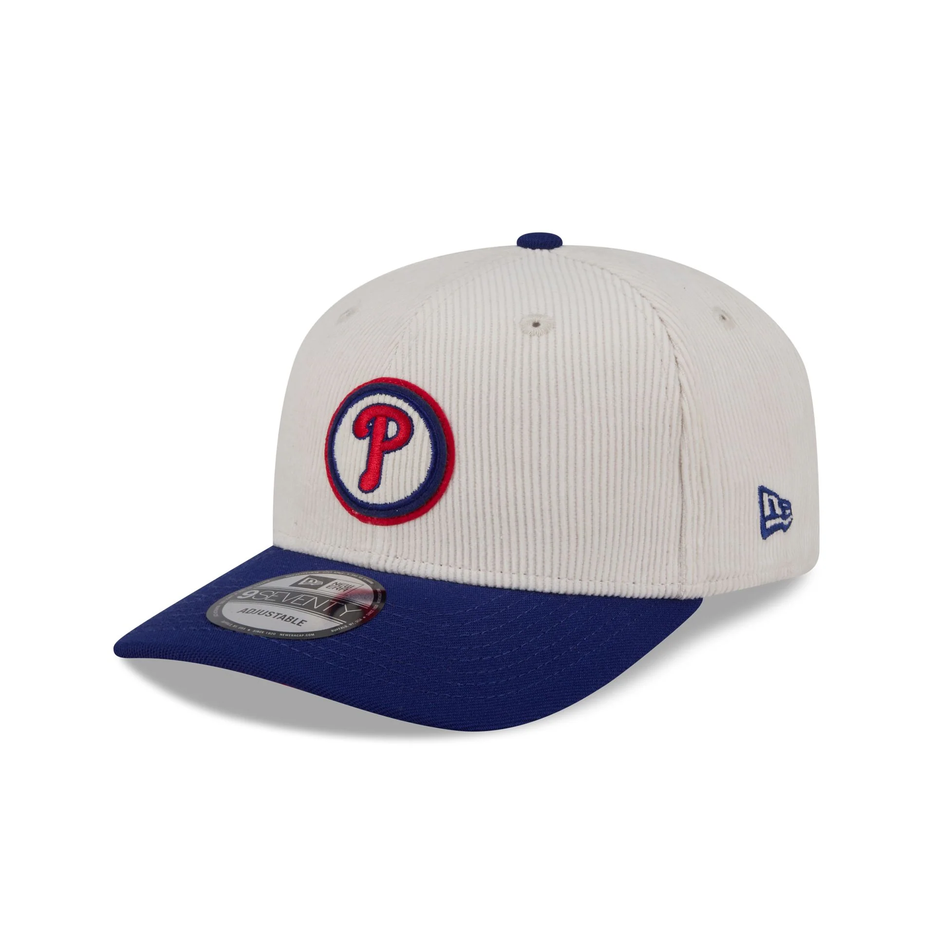 Philadelphia Phillies Loyal Corduroy 9SEVENTY Stretch-Snap Hat - Image 3