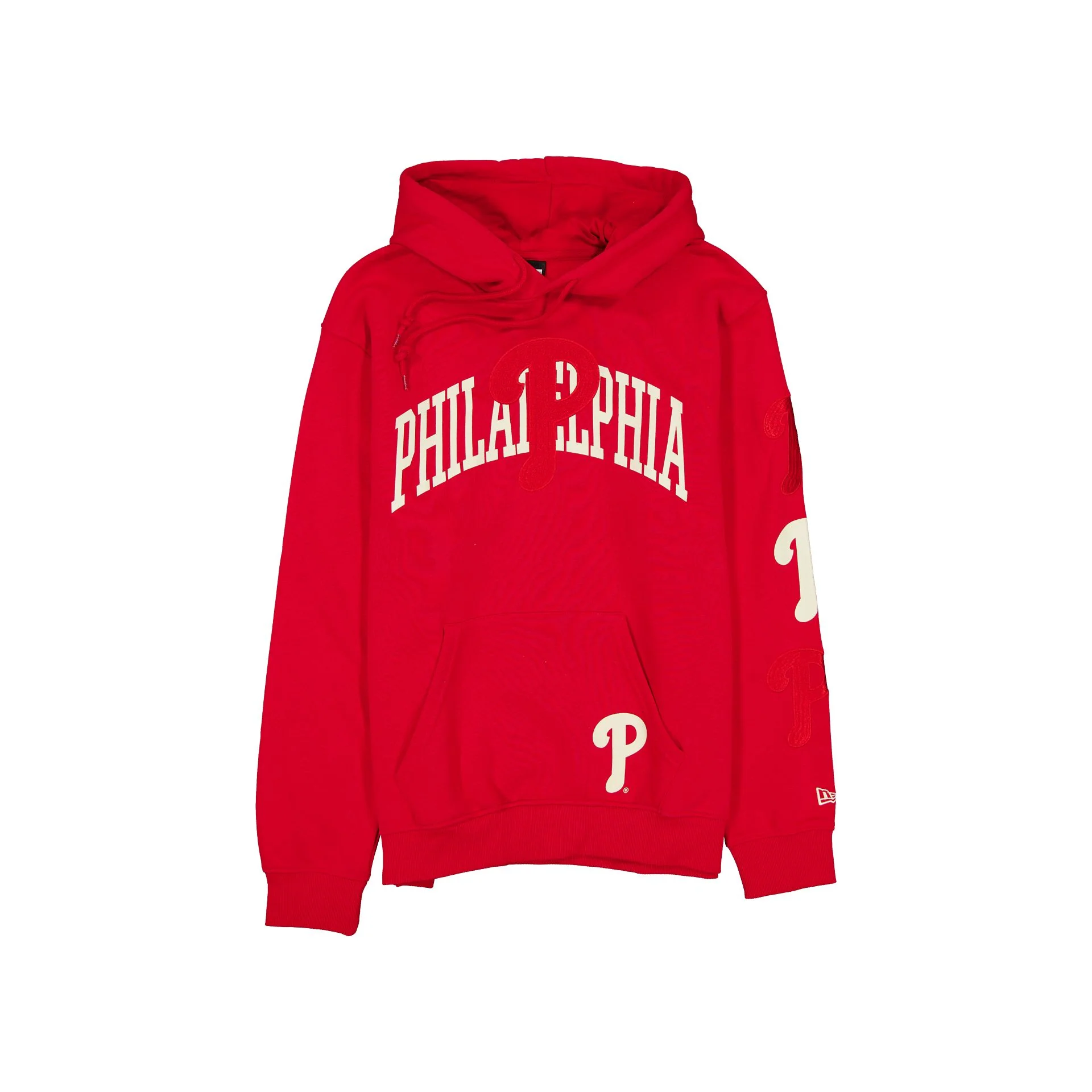 Philadelphia Phillies Overlay Red Hoodie