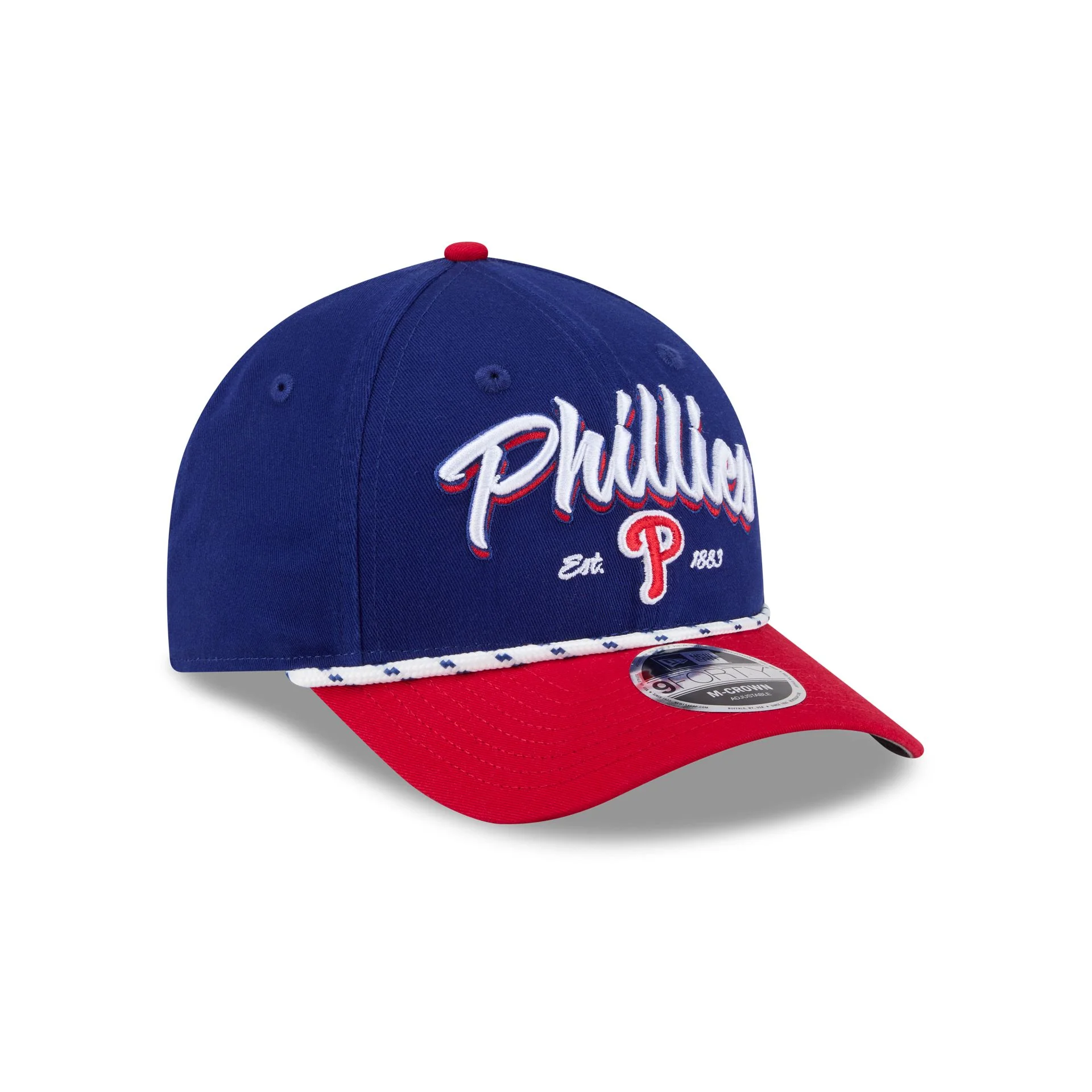 Philadelphia Phillies Team Loyal 9FORTY M-Crown Snapback Hat - Image 3