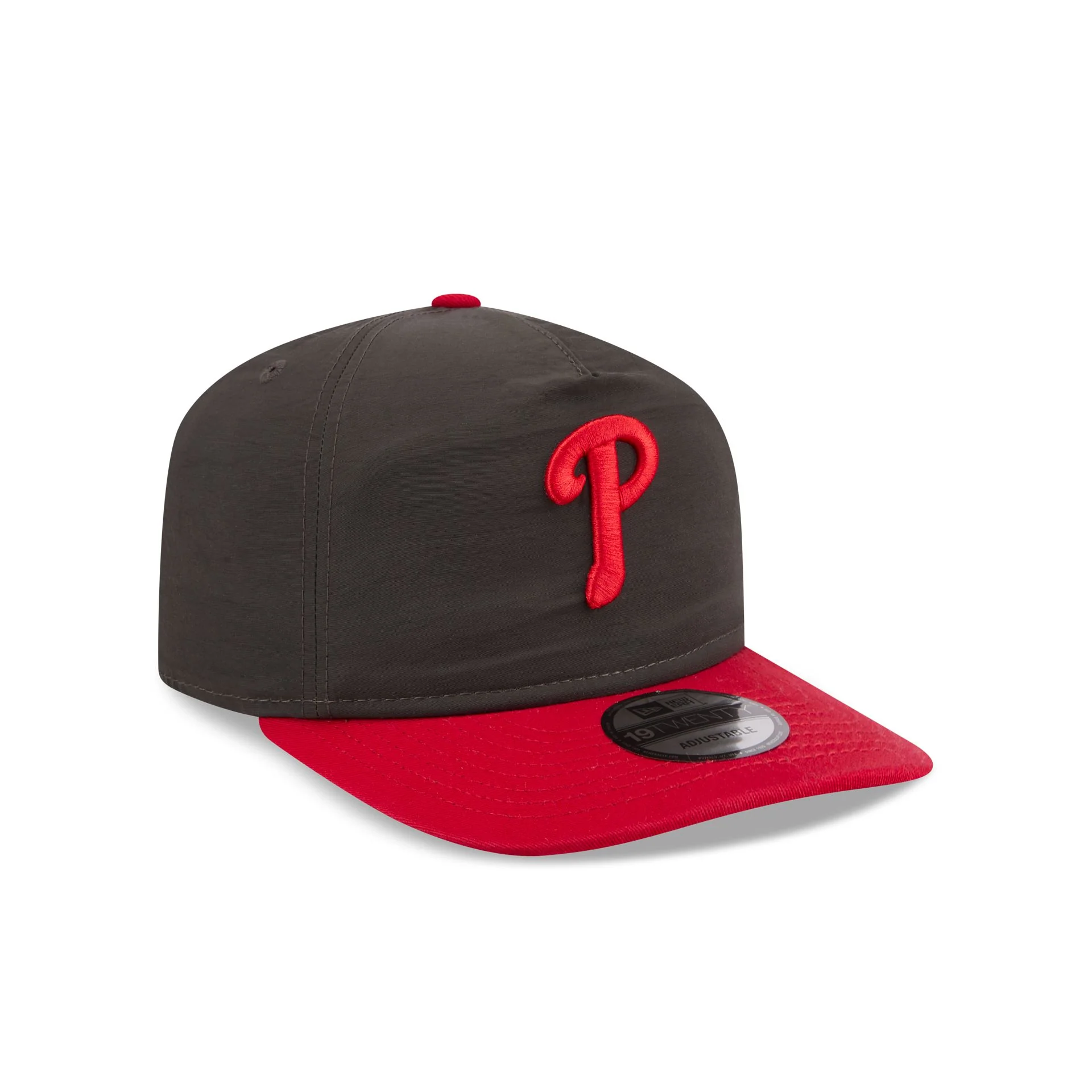 Philadelphia Phillies Three Looms Nylon Black 19TWENTY Adjustable Hat - Image 3