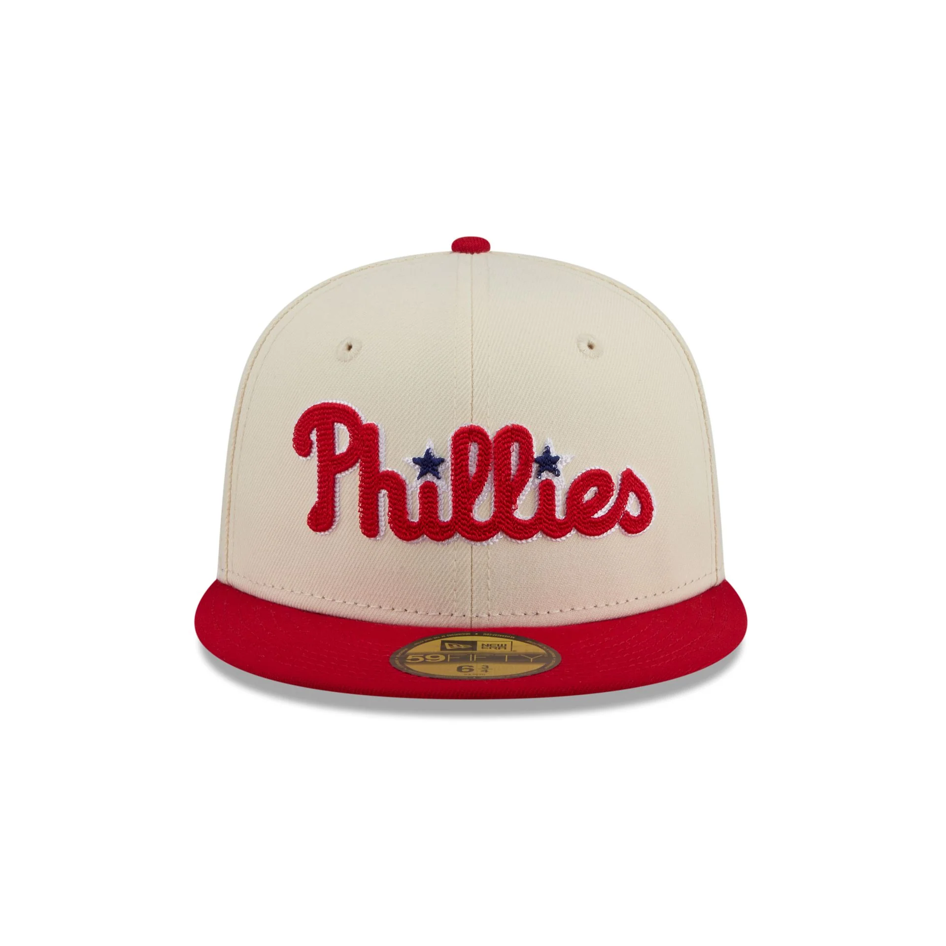 Philadelphia Phillies Two Tone Stitch 59FIFTY Fitted Hat - Image 2
