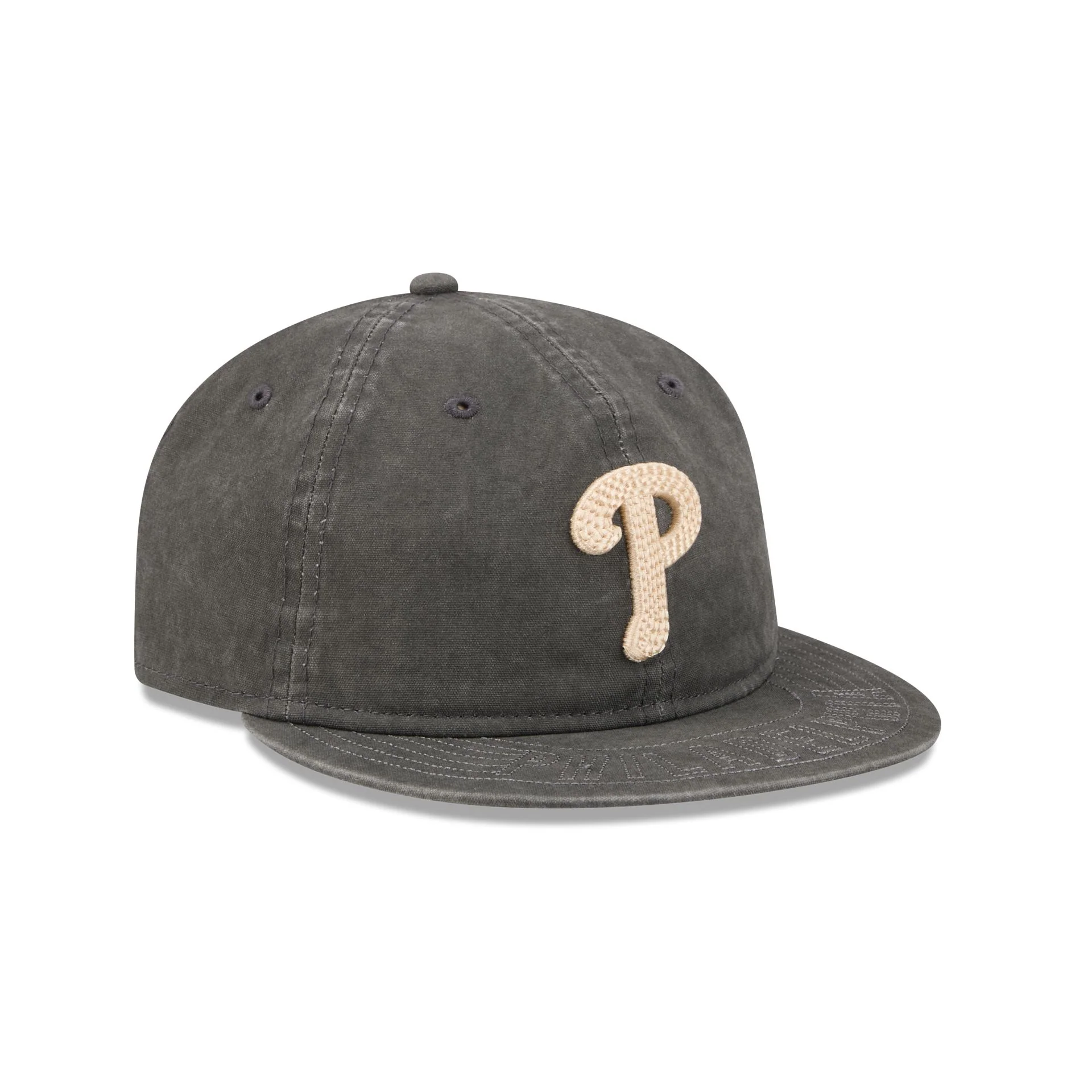 Philadelphia Phillies Visor Stitch Retro Crown 59FIFTY Fitted Hat - Image 3