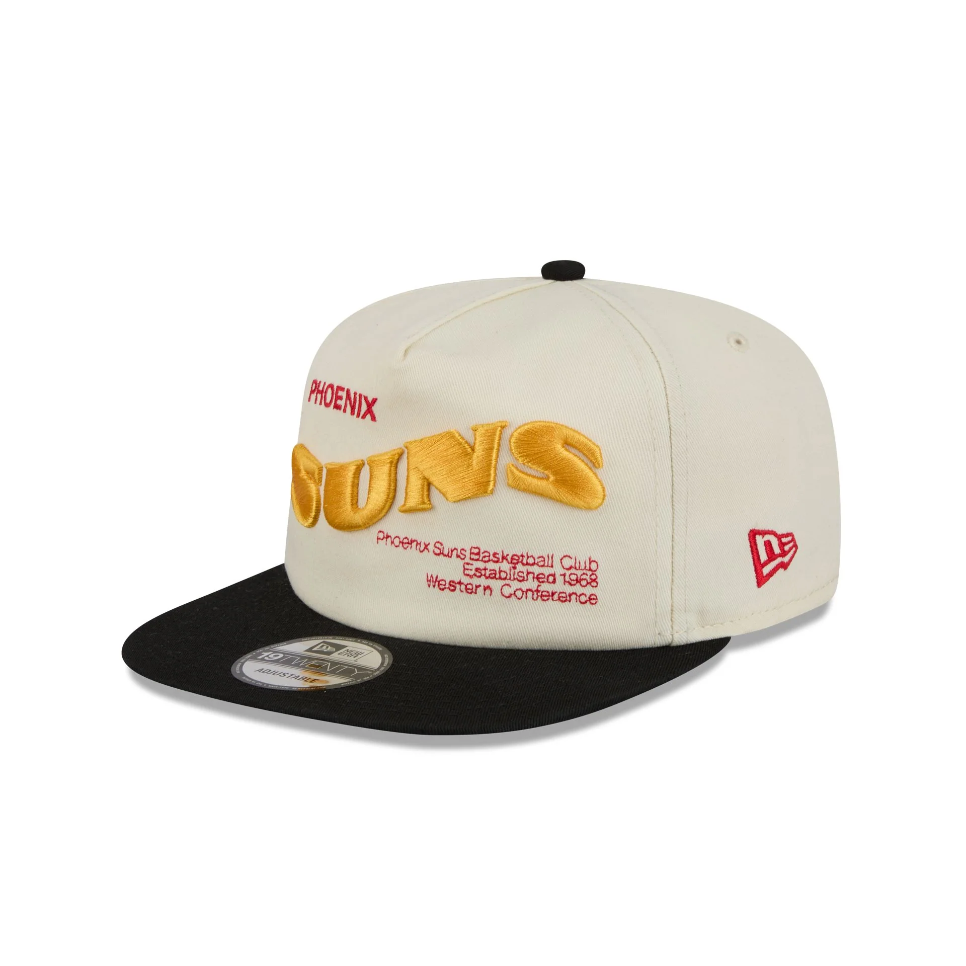 Phoenix Suns Conference Script Chrome White 19TWENTY Adjustable Hat - Image 3