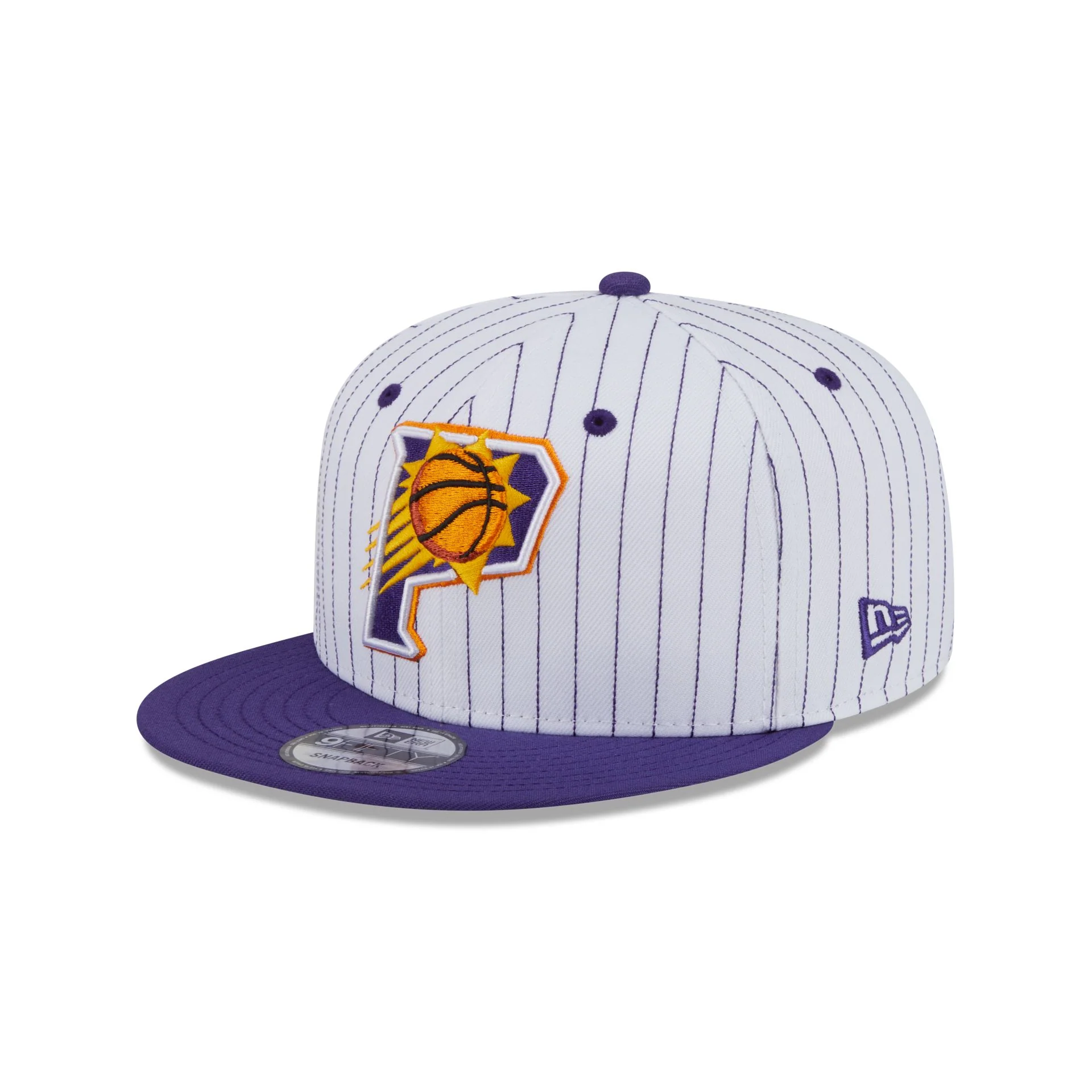Phoenix Suns Deceptor Pinstripe 9FIFTY Snapback Hat - Image 3