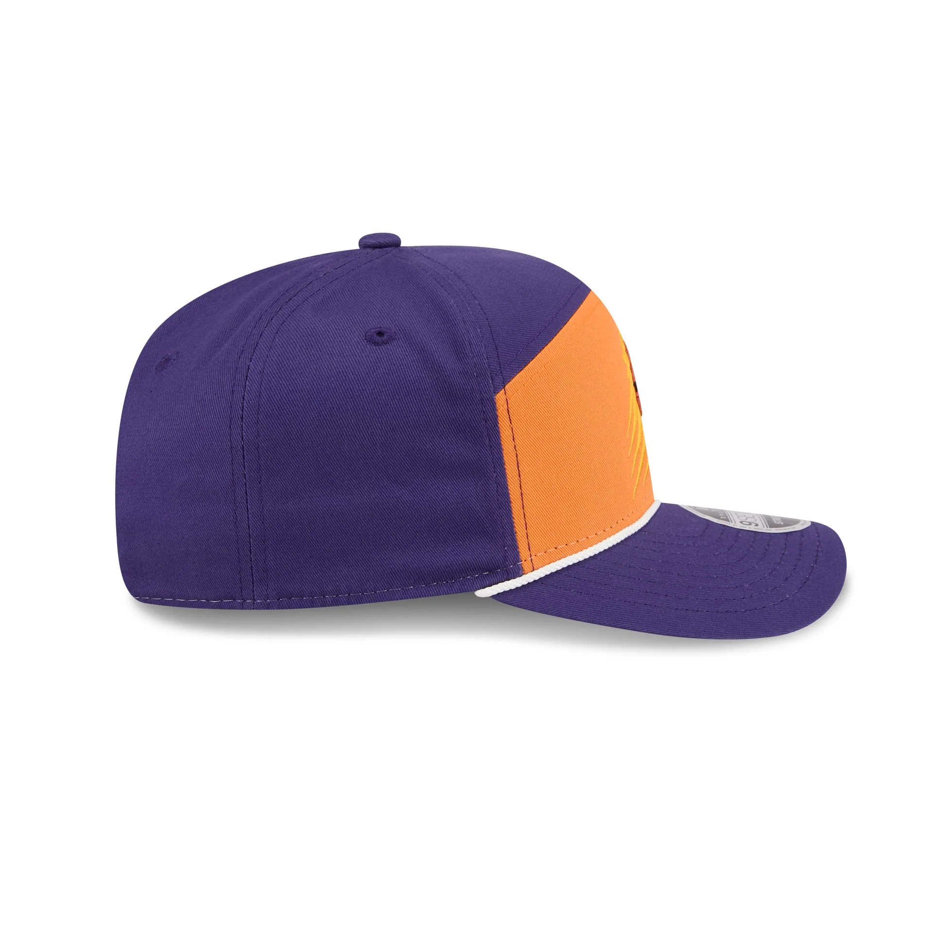 Phoenix Suns Split Panel 9SEVENTY Stretch-Snap Hat - Image 5