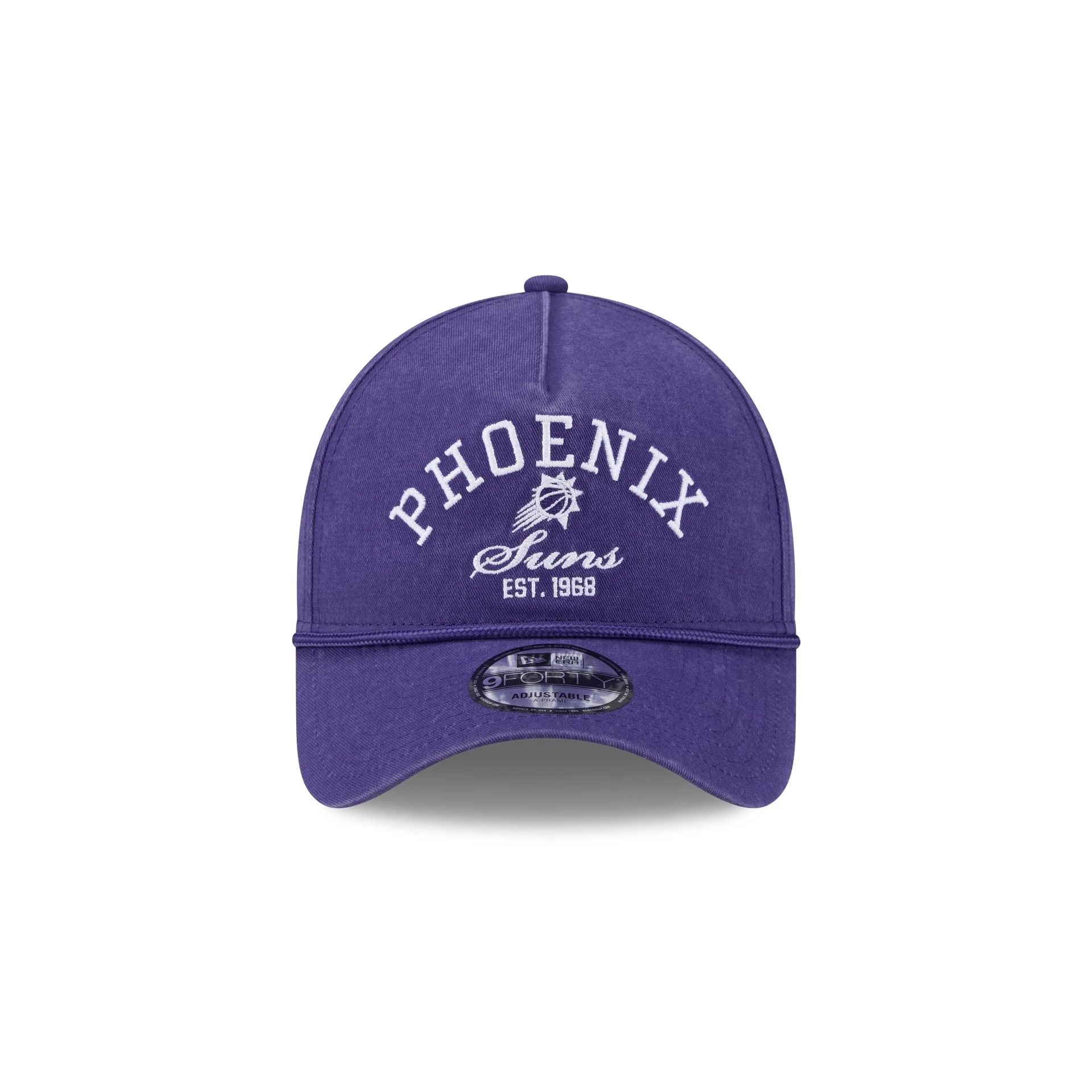 Phoenix Suns Stacked Rope 9FORTY A-Frame Snapback Hat - Image 2