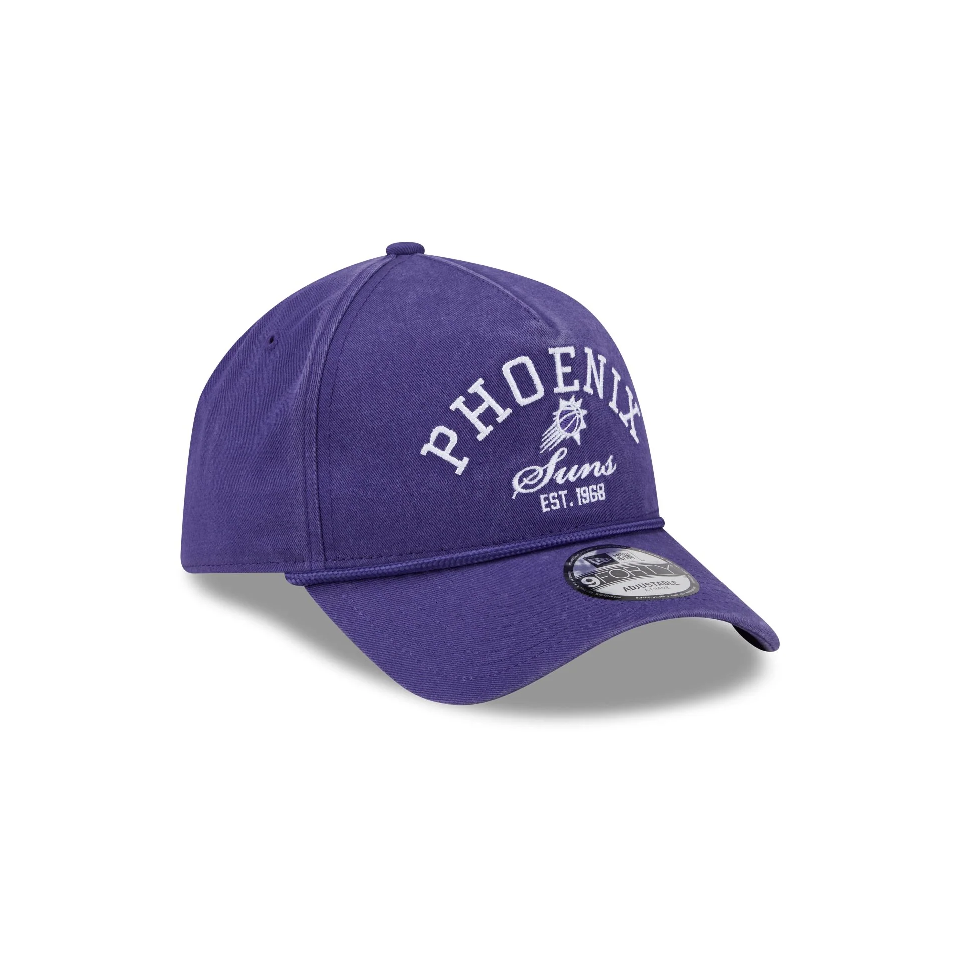 Phoenix Suns Stacked Rope 9FORTY A-Frame Snapback Hat - Image 3