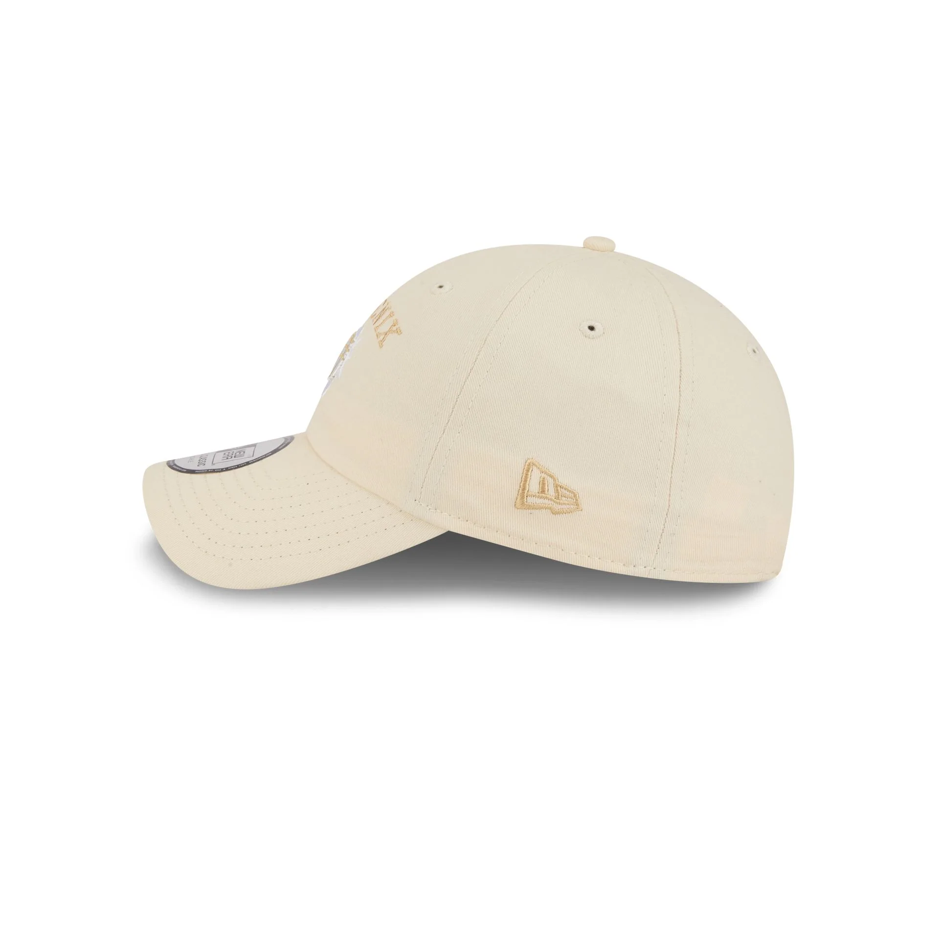 Phoenix Suns Team Logo Cream Casual Classic Adjustable Hat - Image 4