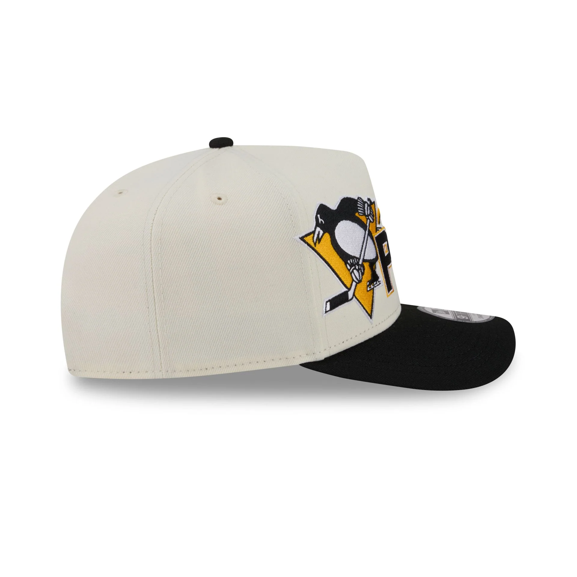Pittsburgh Penguins Chrome White Classic 9FIFTY A-Frame Snapback Hat - Image 5