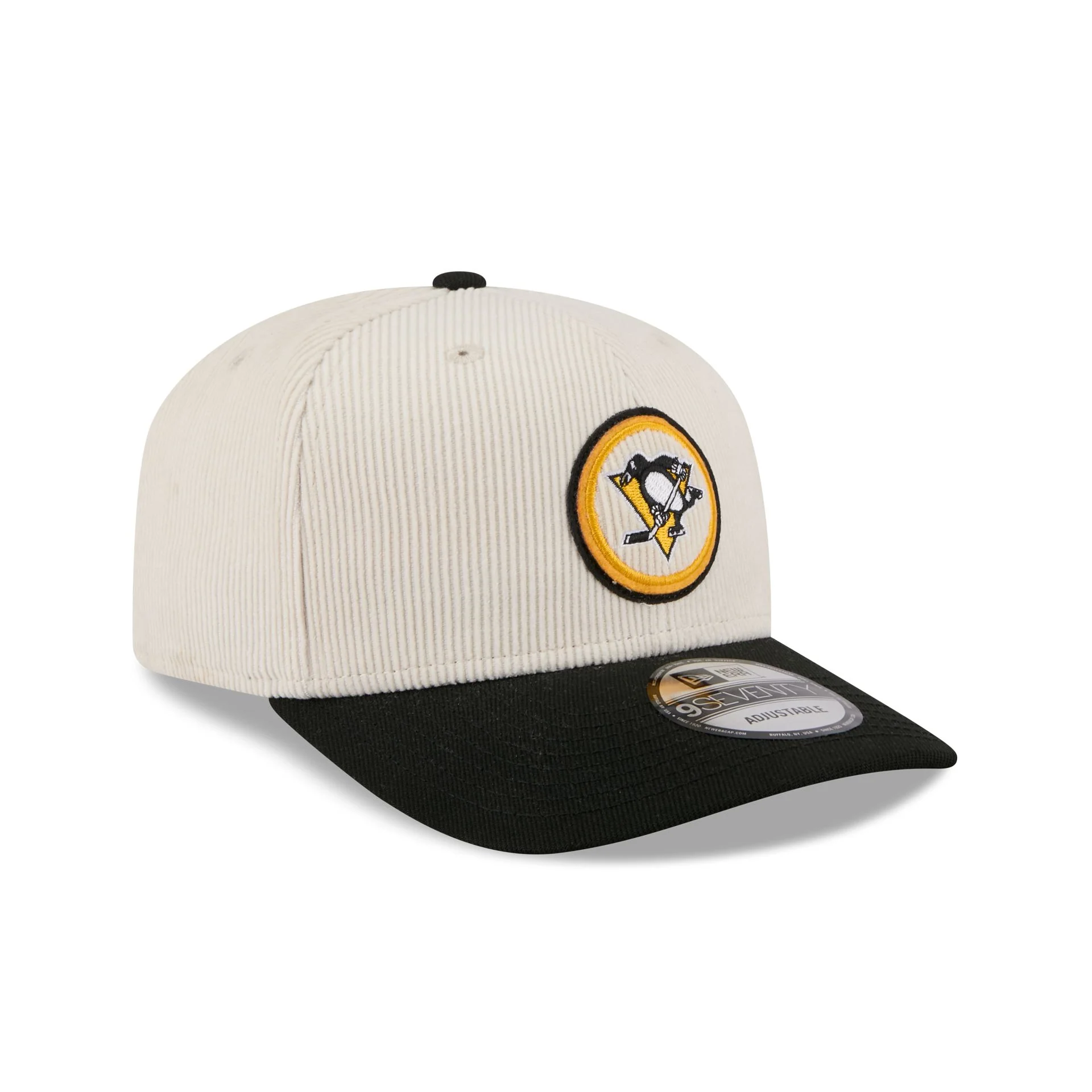 Pittsburgh Penguins Loyal Corduroy 9SEVENTY Stretch-Snap Hat - Image 3