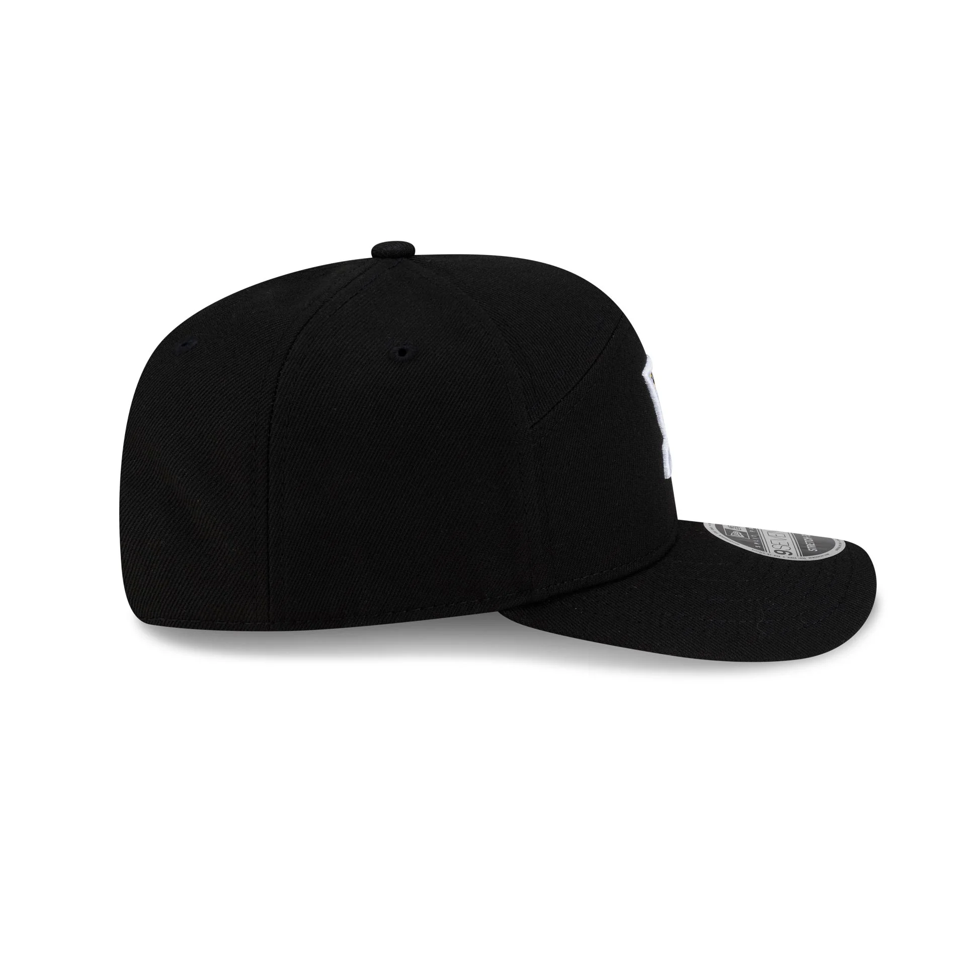 Pittsburgh Penguins Poly Split Panel 9SEVENTY Stretch-Snap Hat - Image 5