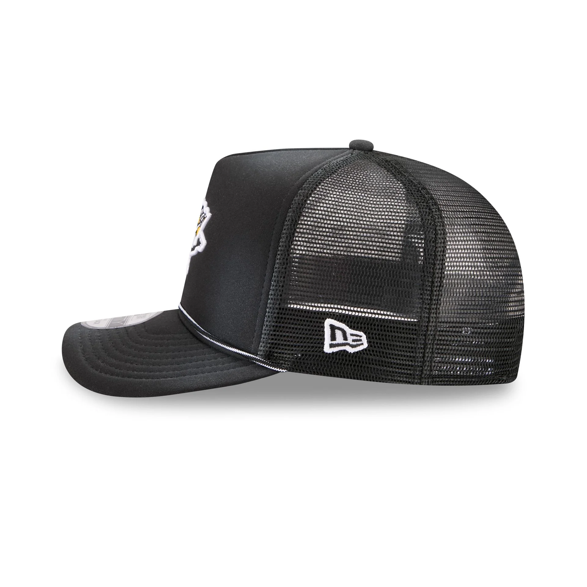 Pittsburgh Penguins Worn 9FIFTY A-Frame Trucker Hat - Image 4