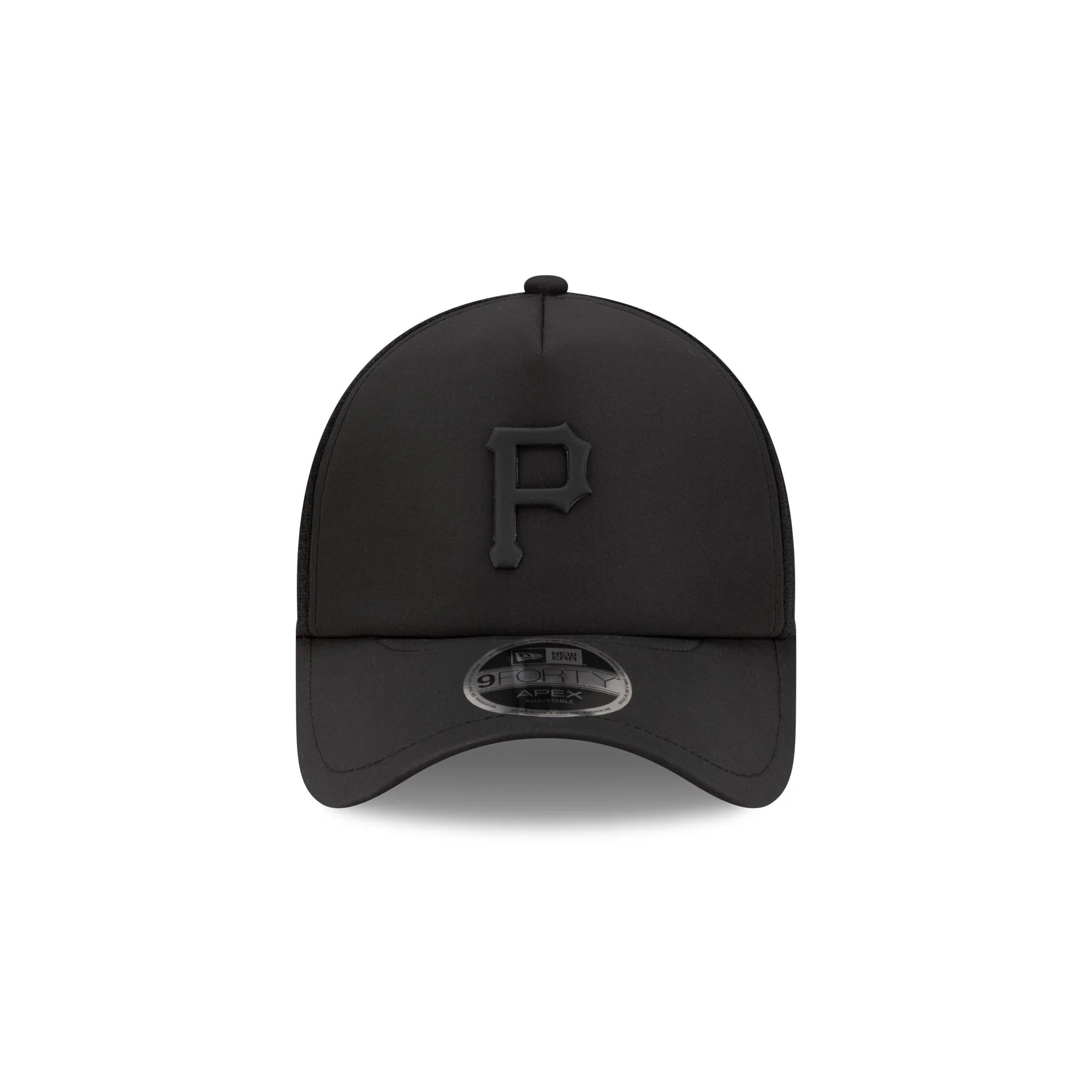 Pittsburgh Pirates 2026 Batting Practice Black 9FORTY APEX Trucker Hat - Image 2