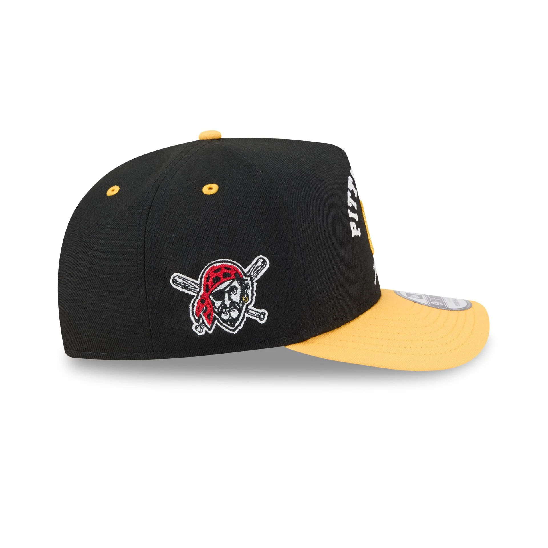 Pittsburgh Pirates Arched 9FIFTY A-Frame Snapback Hat - Image 4