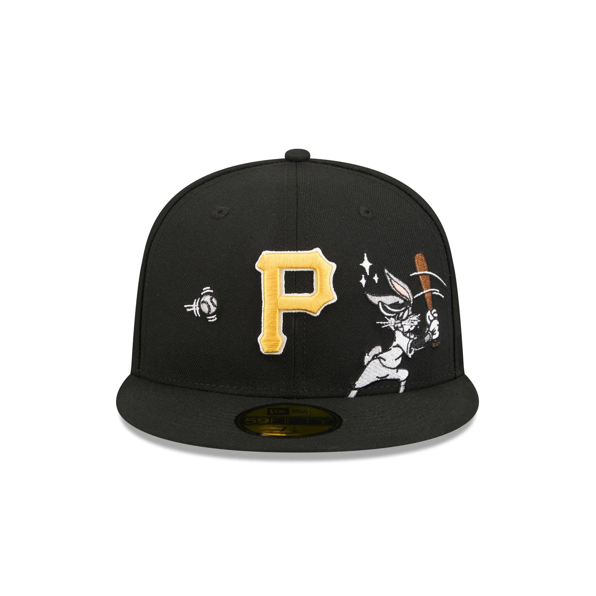 Pittsburgh Pirates Bugs Bunny Swing 59FIFTY Fitted Hat - Image 2