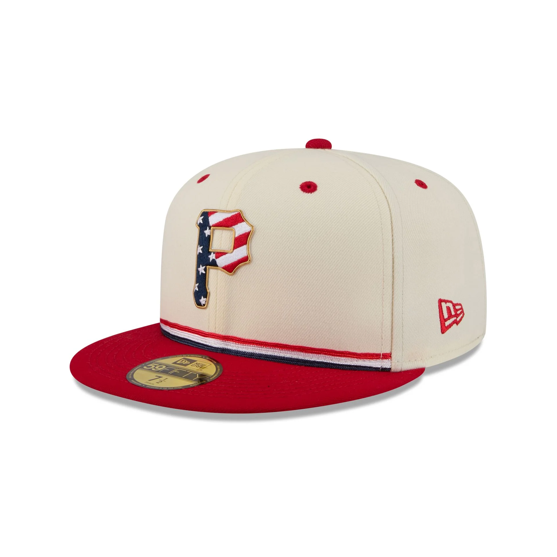 Pittsburgh Pirates Independence Day 2026 59FIFTY Fitted Hat - Image 3