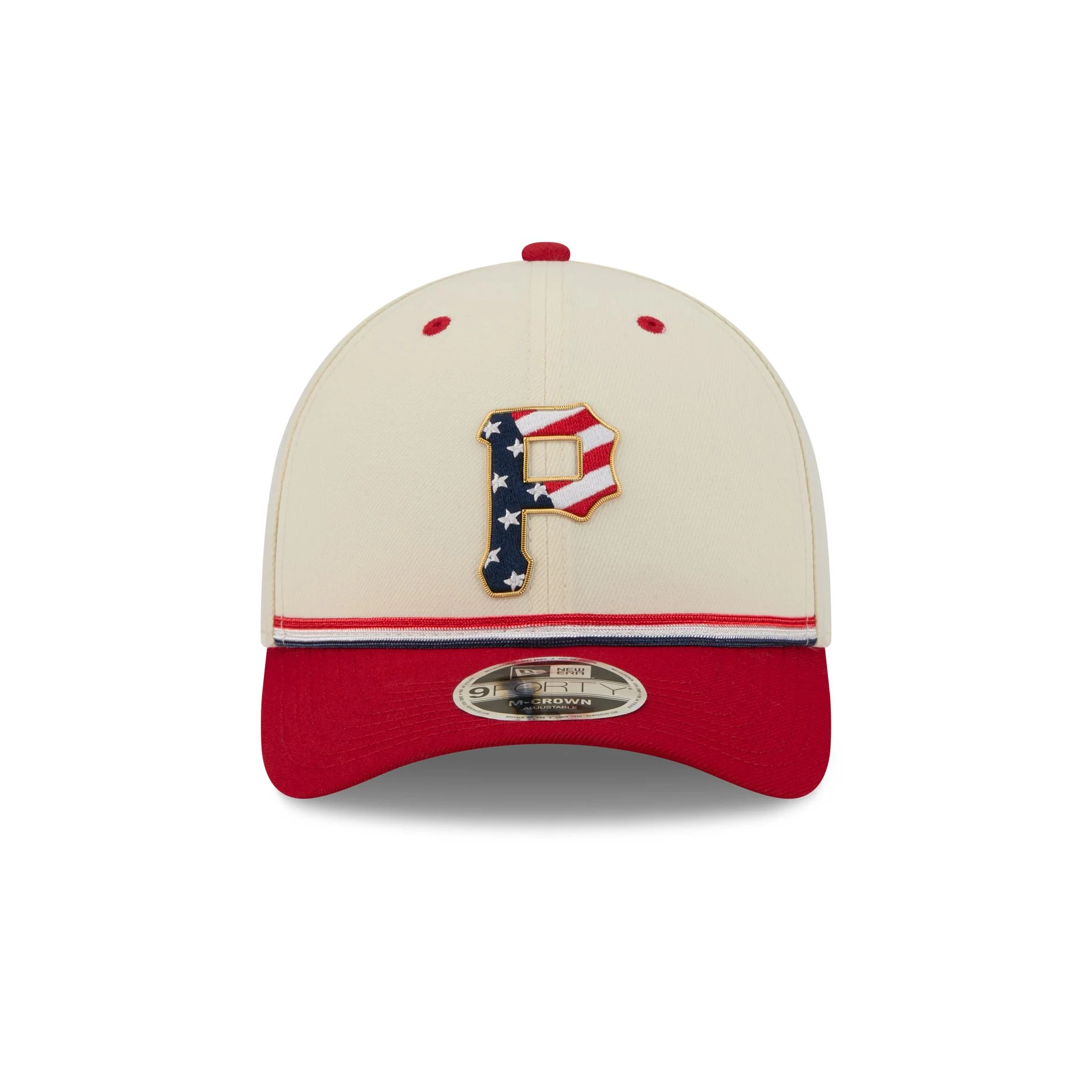 Pittsburgh Pirates Independence Day 2026 9FORTY M-Crown Snapback Hat - Image 2