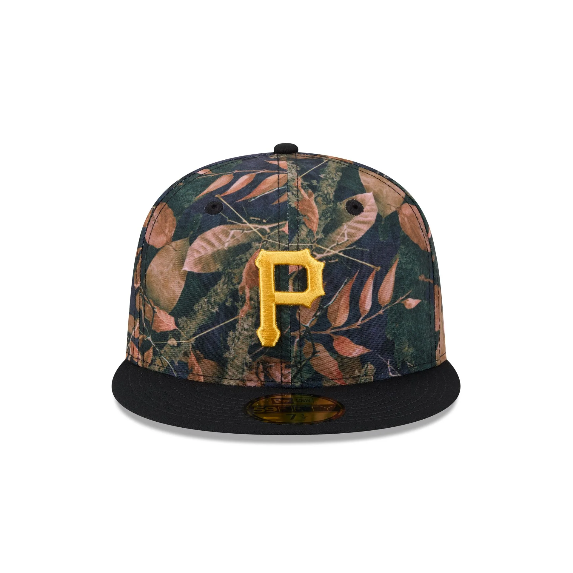 Pittsburgh Pirates Leaves 59FIFTY Fitted Hat - Image 2