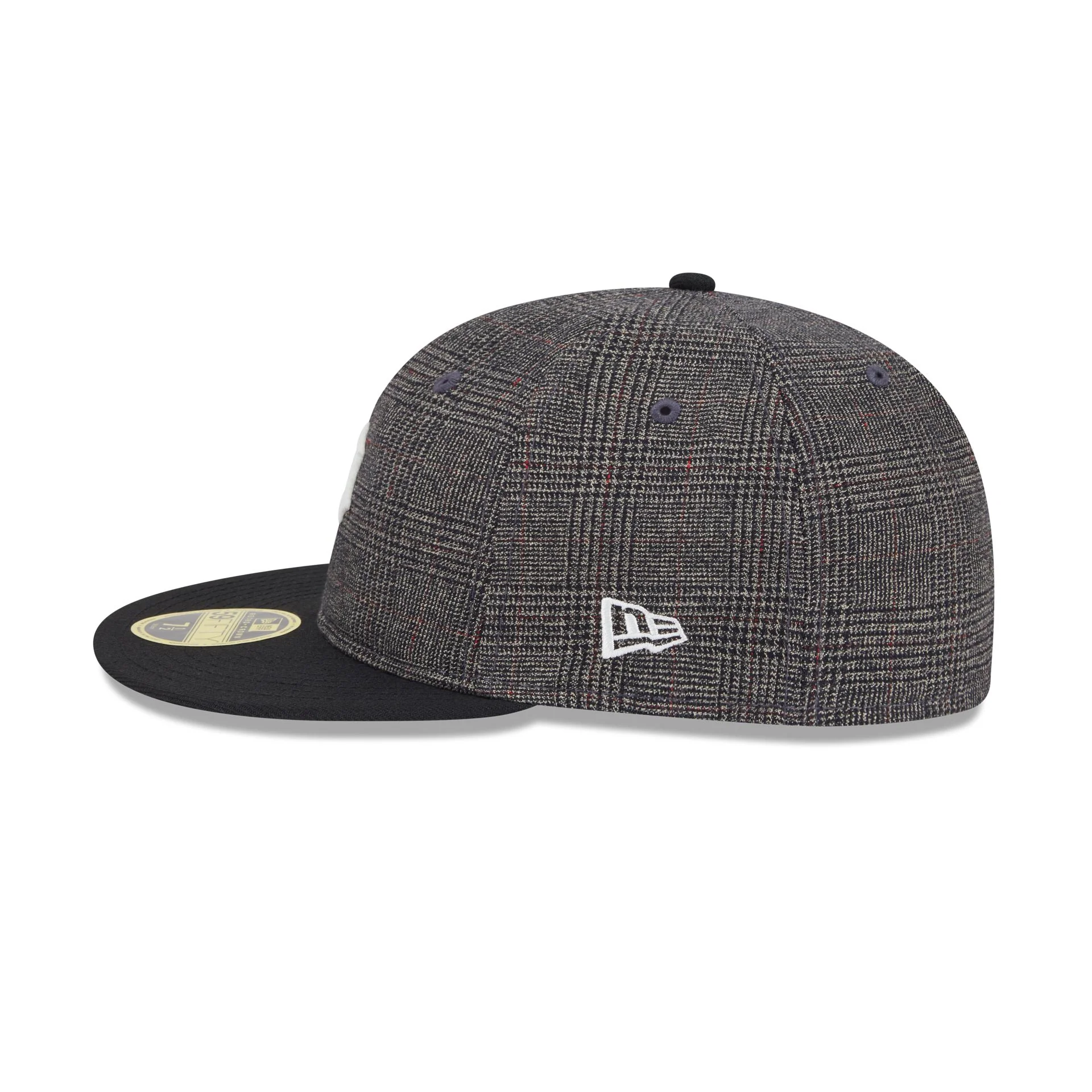 Pittsburgh Pirates Plaid Retro Crown 59FIFTY Fitted Hat - Image 4