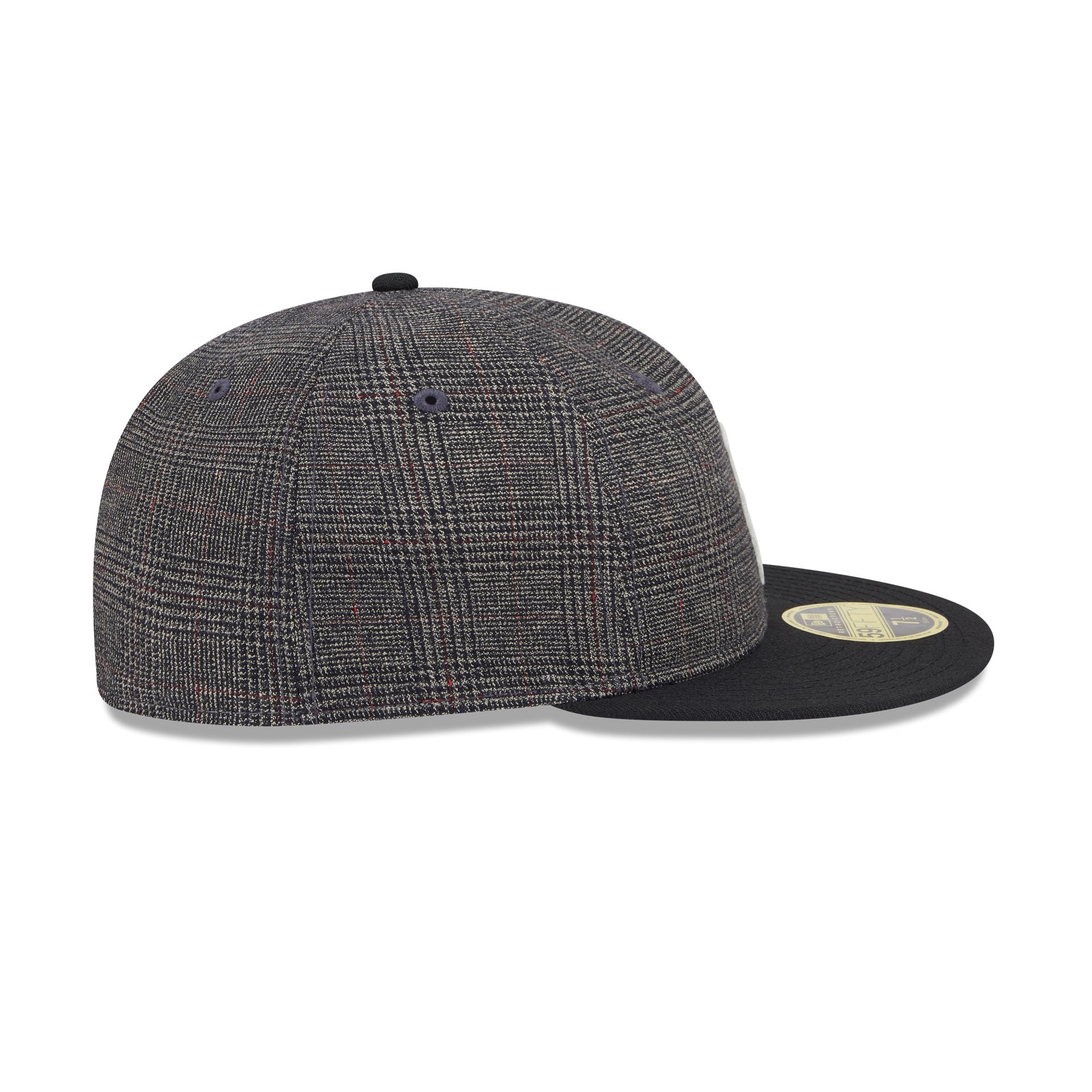 Pittsburgh Pirates Plaid Retro Crown 59FIFTY Fitted Hat - Image 5