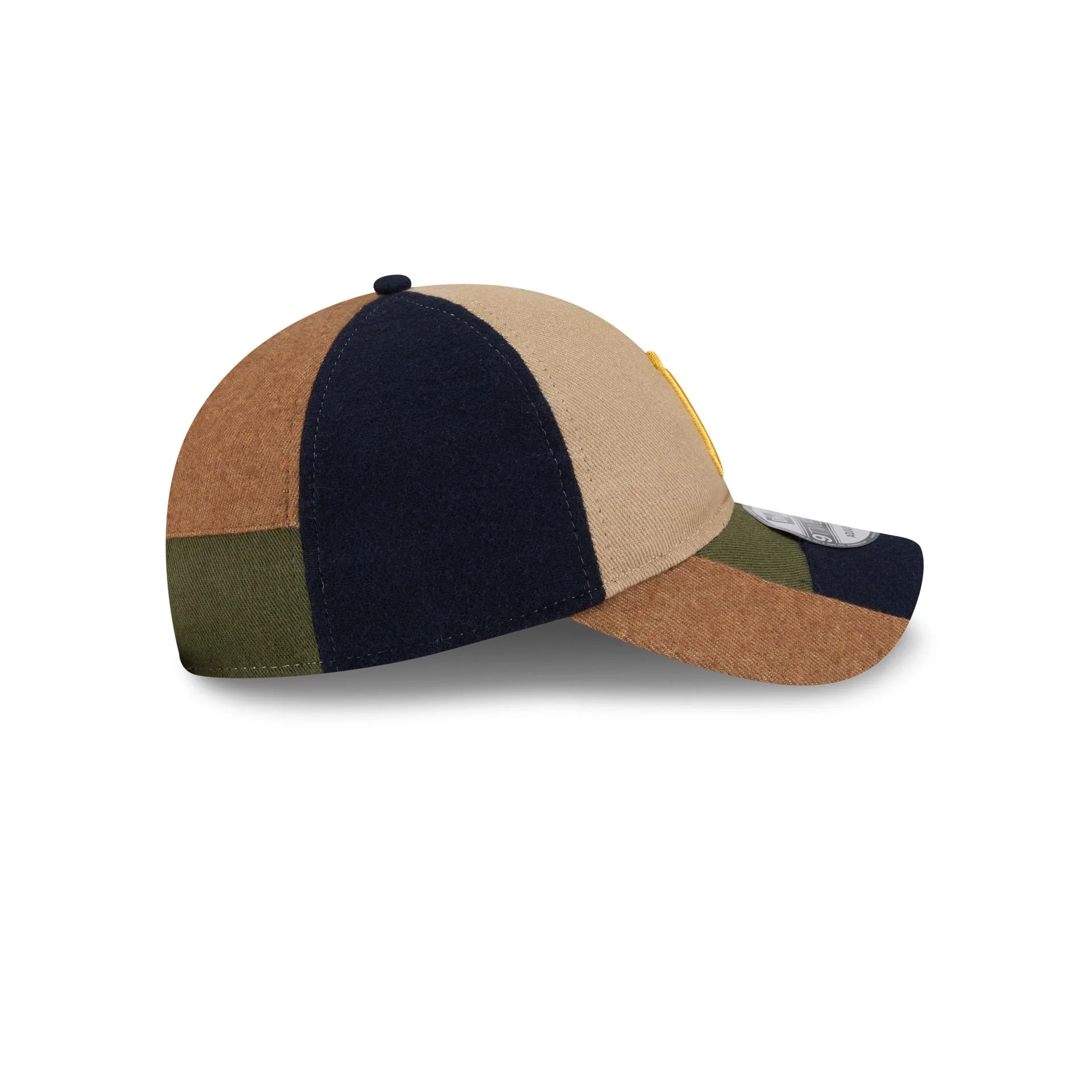 Pittsburgh Pirates Three Looms Cotton Twill Patchwork 9TWENTY Adjustable Hat - Image 5