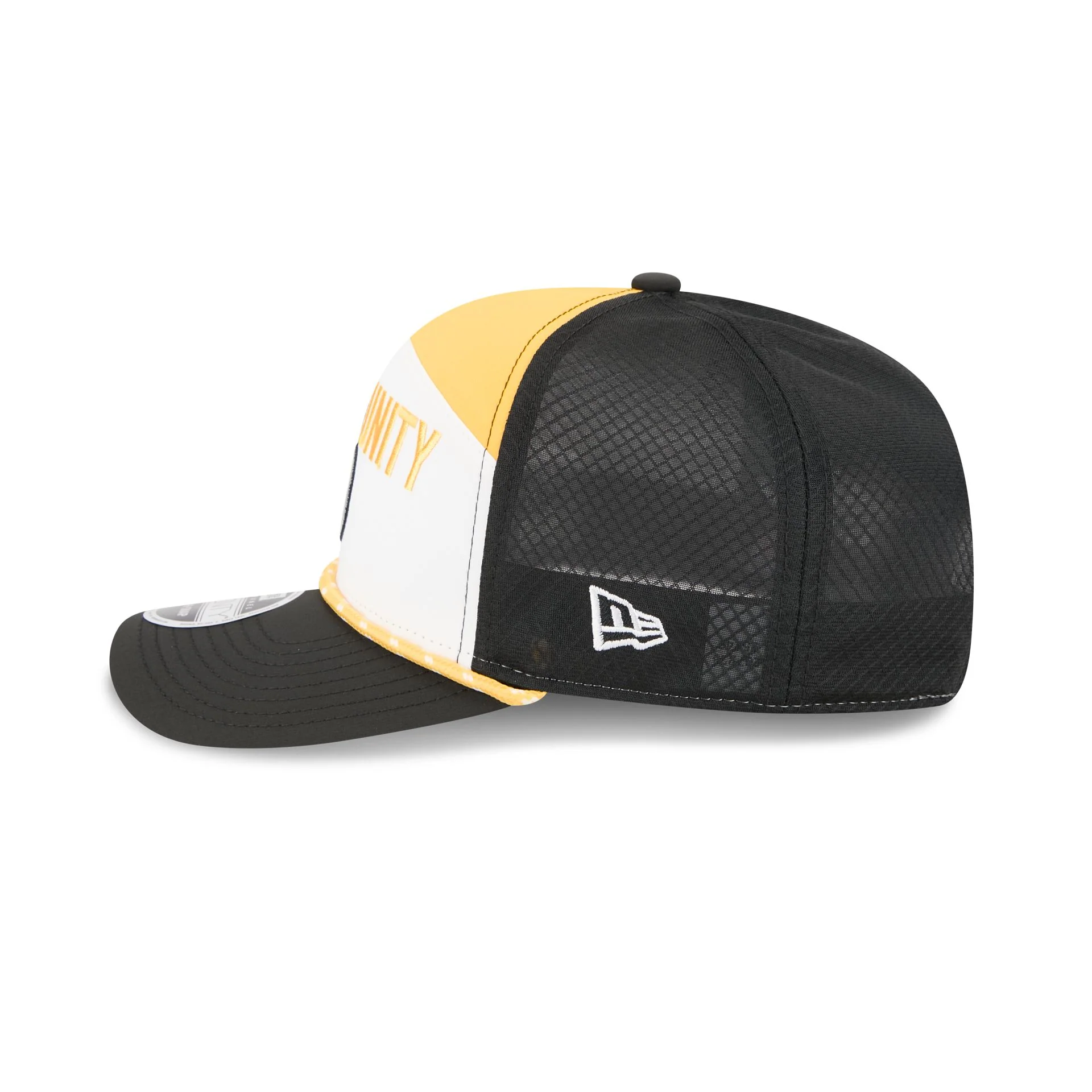 Pittsburgh Steelers 2025 Inspire Change Split Panel 9SEVENTY Trucker Hat - Image 4