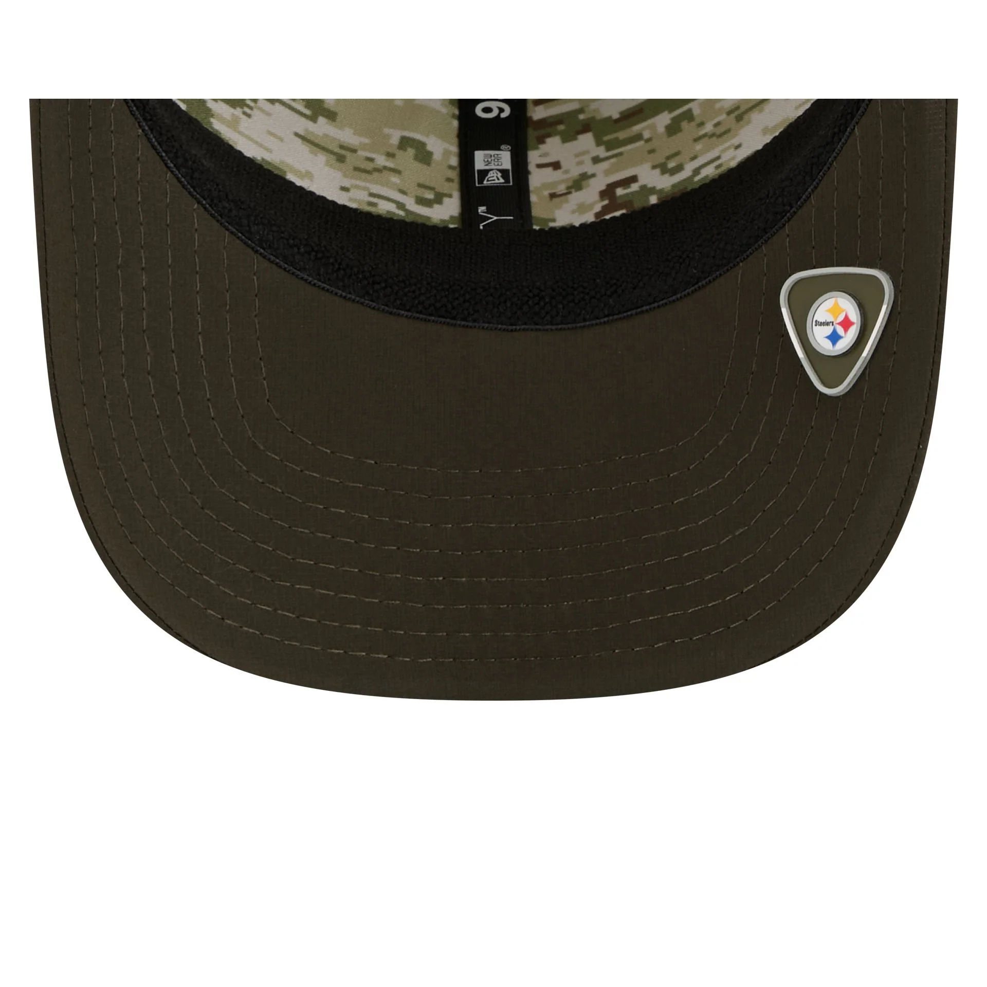 Pittsburgh Steelers 2025 Salute to Service 9SEVENTY Trucker Hat - Image 7