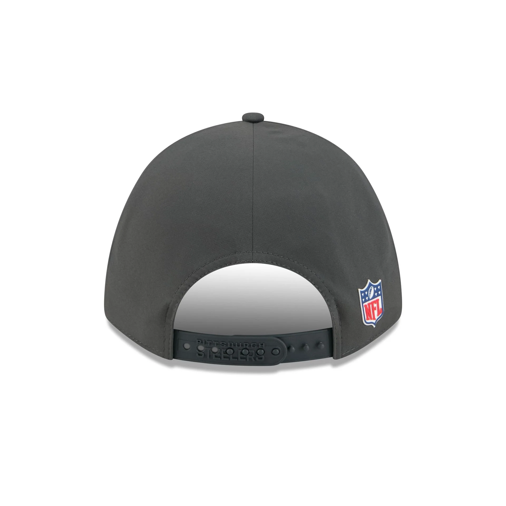 Pittsburgh Steelers 2025 Sideline Cold Weather Steel Clouds 9FORTY M-Crown Snapback Hat - Image 6