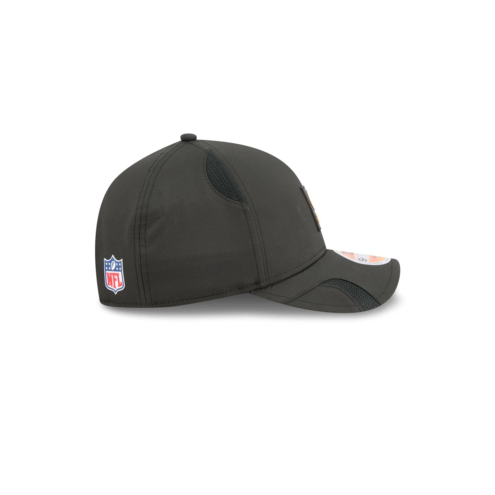 Pittsburgh Steelers 2025 Sideline Hot Weather Kids 9FORTY M-Crown Snapback Hat - Image 5